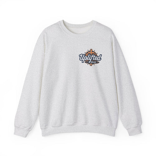 Abide Sweatshirt – Vine Wrapped John 15:5 Christian Sweatshirt for Cozy Devotion Printify