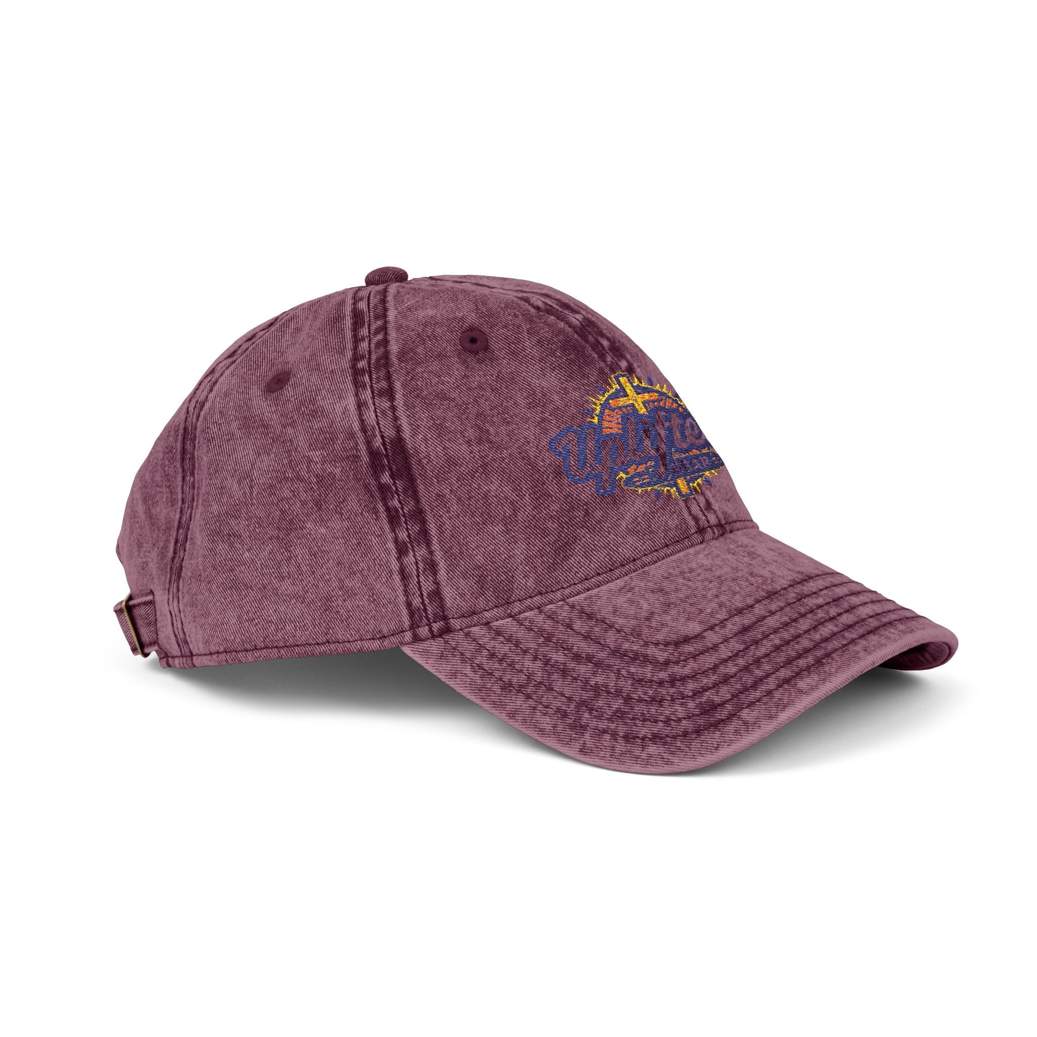 Uplifted Gear Embroidered Christian Hat – Bold Faith Cap for Inspired Living Printify
