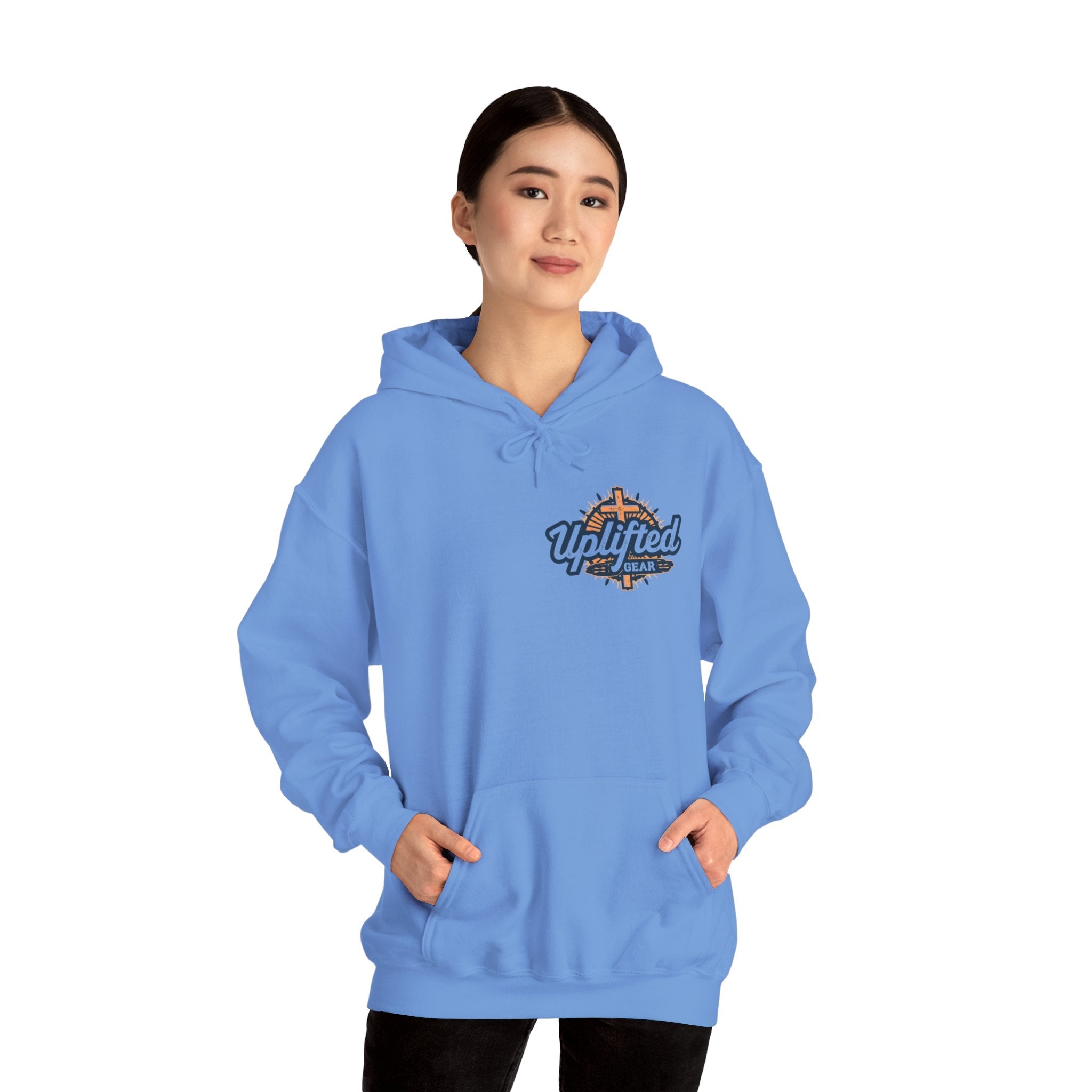 AMEN Acronym Hoodie – Agree with God Move with God End with God Never Doubt God Christian Sweatshirt for Unwavering Faith Printify