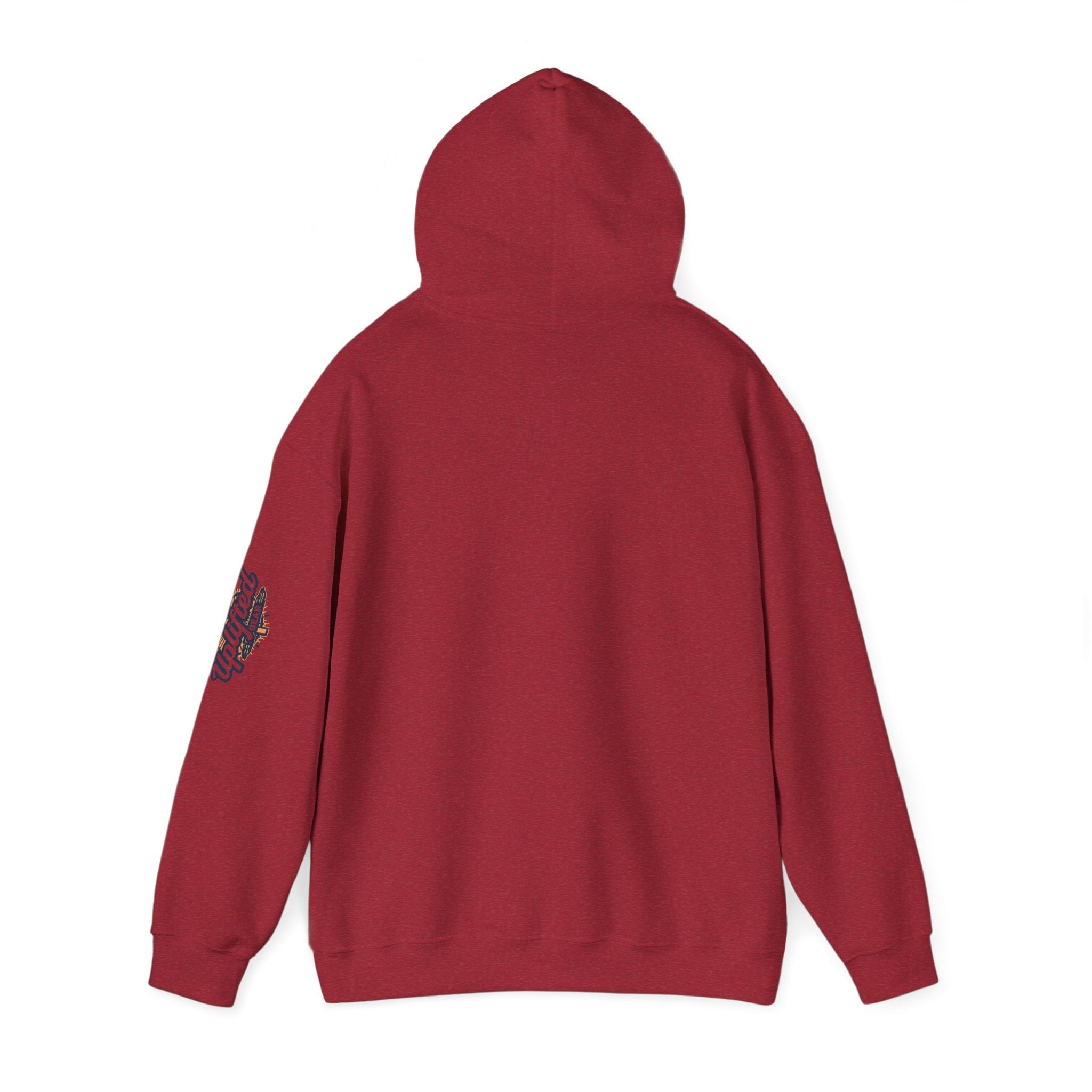 Unashamed Hoodie – Romans 1:16 Crucifixion Christian Hoodie for Bold Unwavering Faith Printify