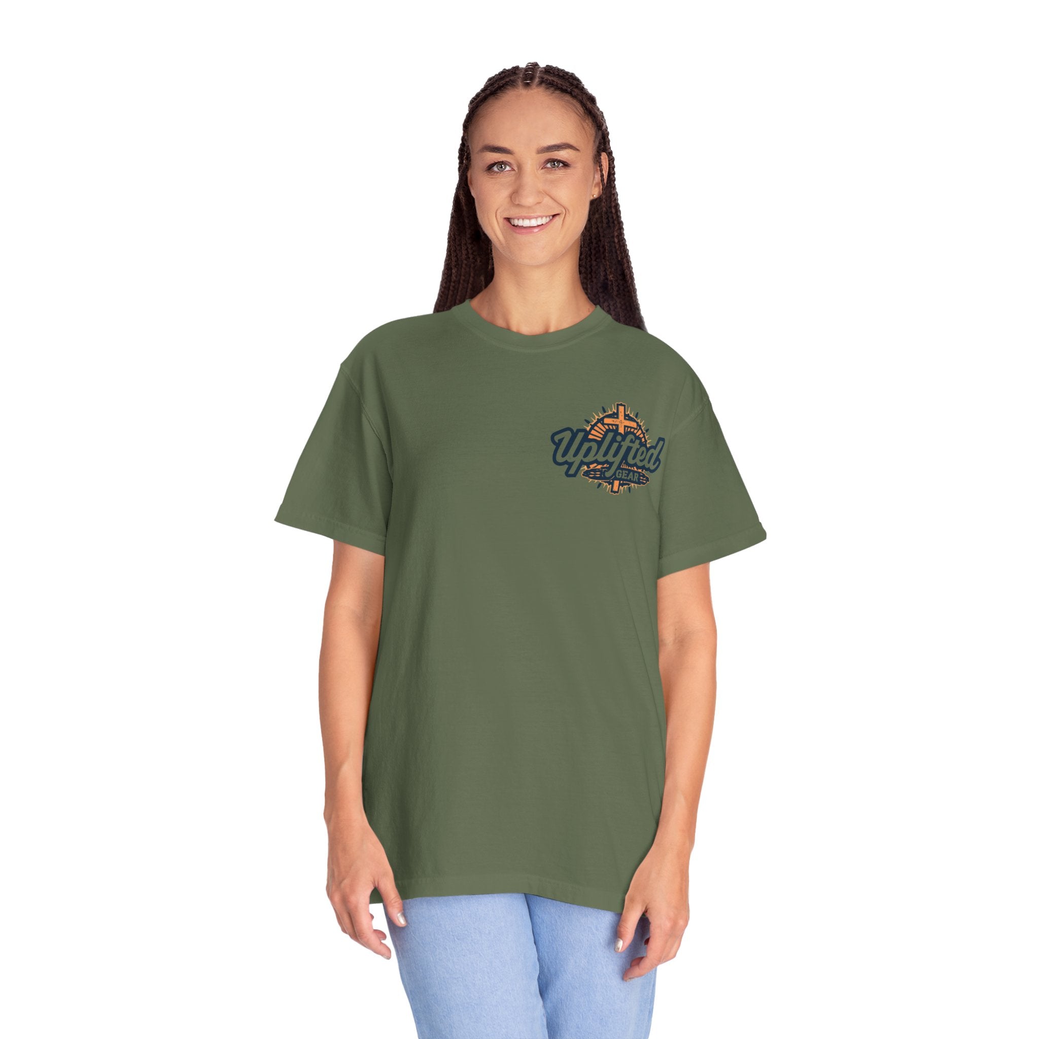 Jesus Saves T-shirt – 3 Nails Crucifix Cross Christian T-shirt for Redemption Faith & Bold Salvation