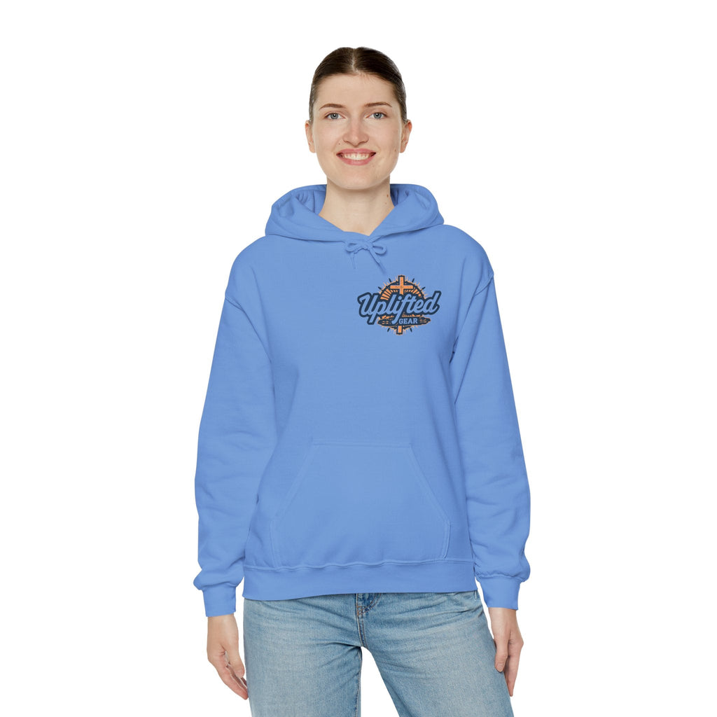 Bible Verse Unisex Heavy Blend™ Hooded Sweatshirt - Isaiah 41 : 10 Printify