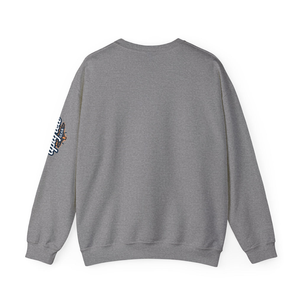 Abide Jesus Sweatshirt — Vintage 'The Dude' Religious Graphic Sweatshirt Printify