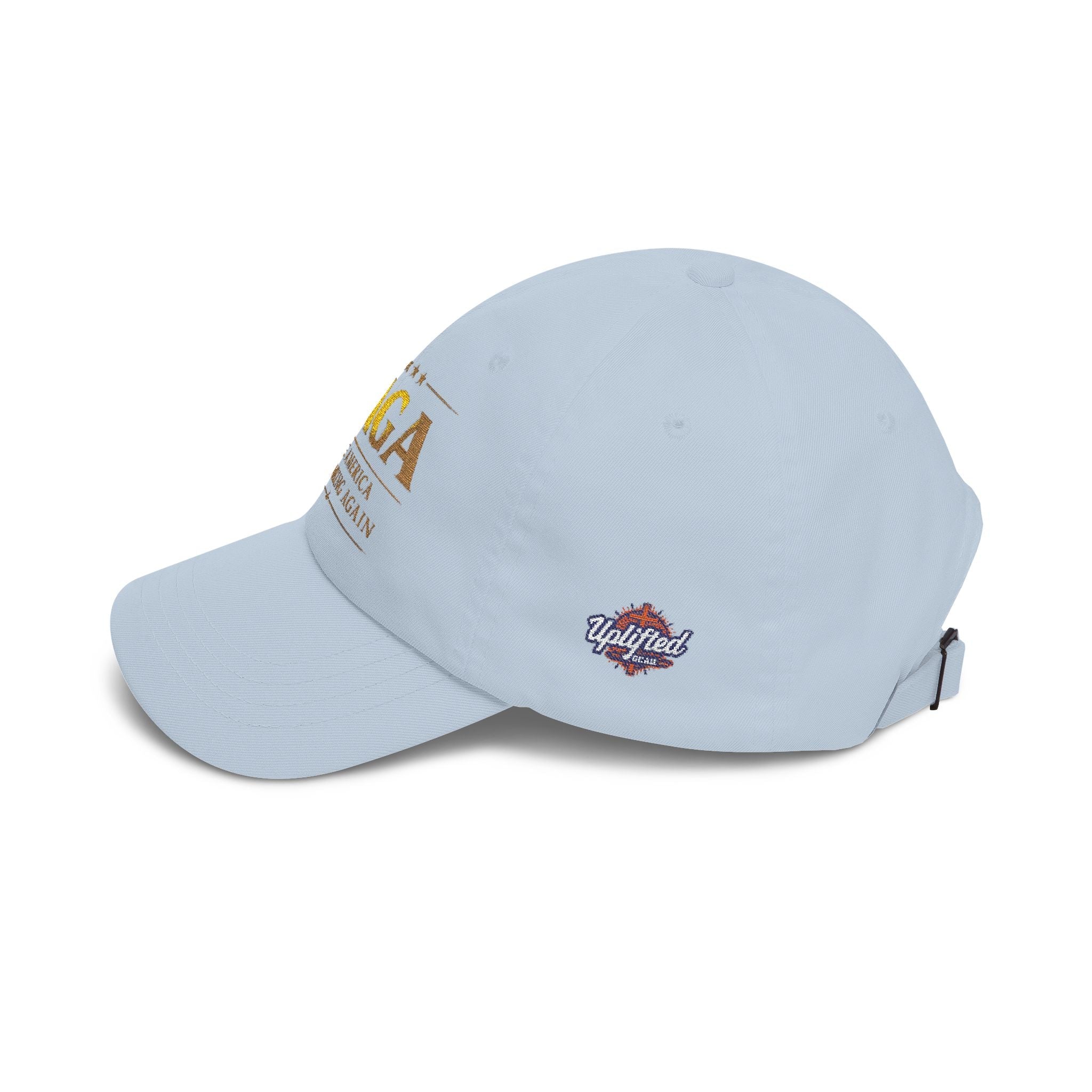 Dad Cap — "MAGA: Make America Godfearing Again" Embroidered Hat Printify