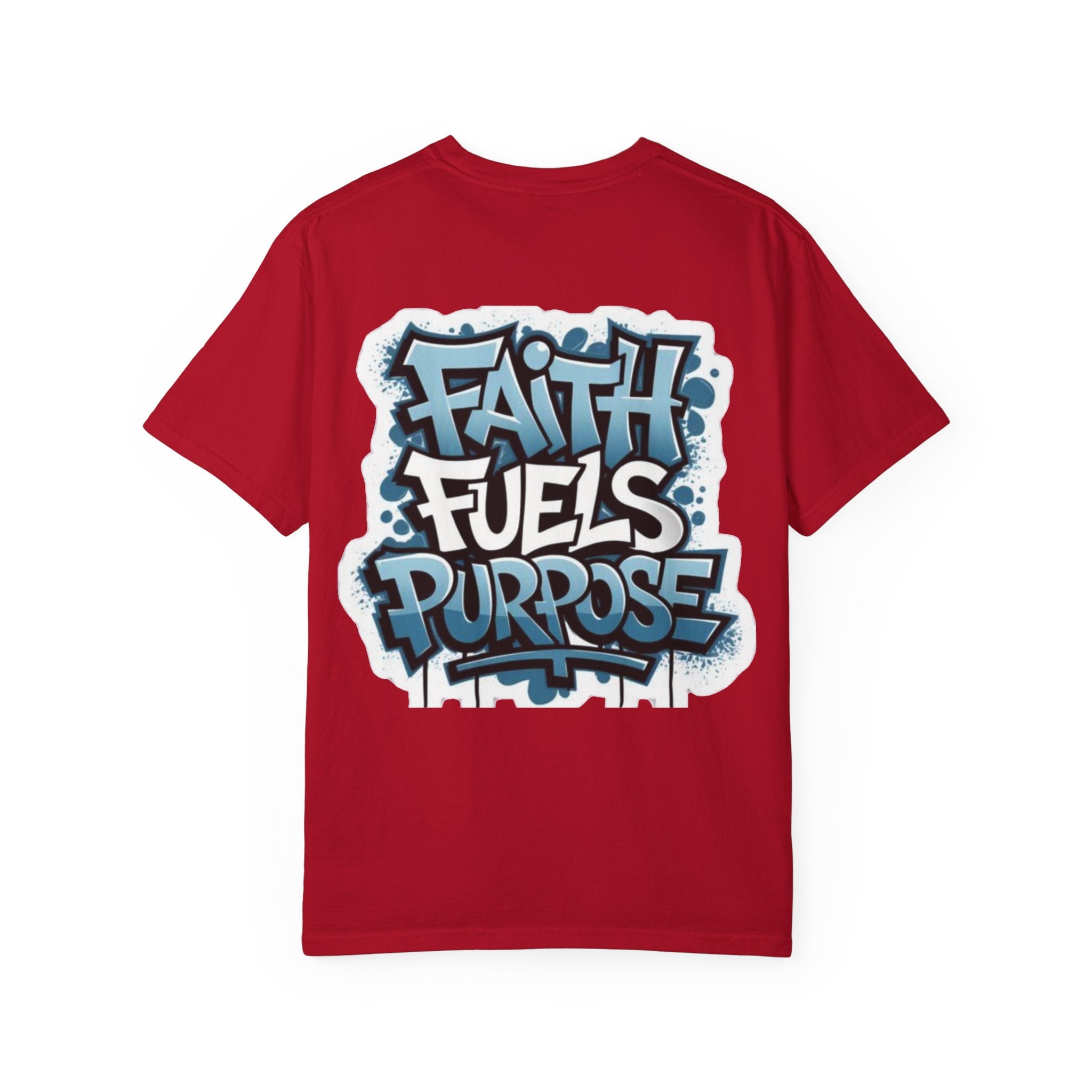 Faith Fuels Purpose T-shirt – Inspirational Christian T-shirt for Divine Drive & Unstoppable Belief Printify