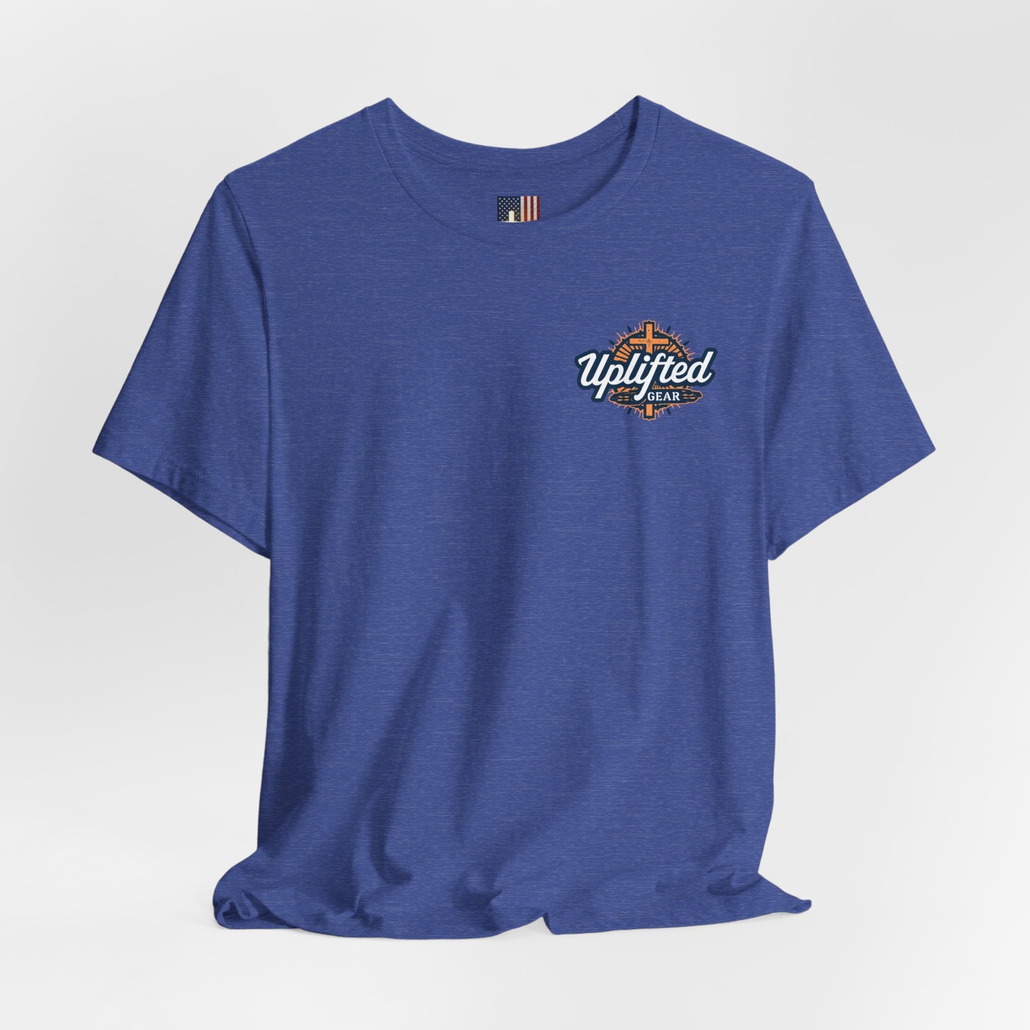 MAGA Gold Letter T-Shirt — "Make America Great Again" Printify