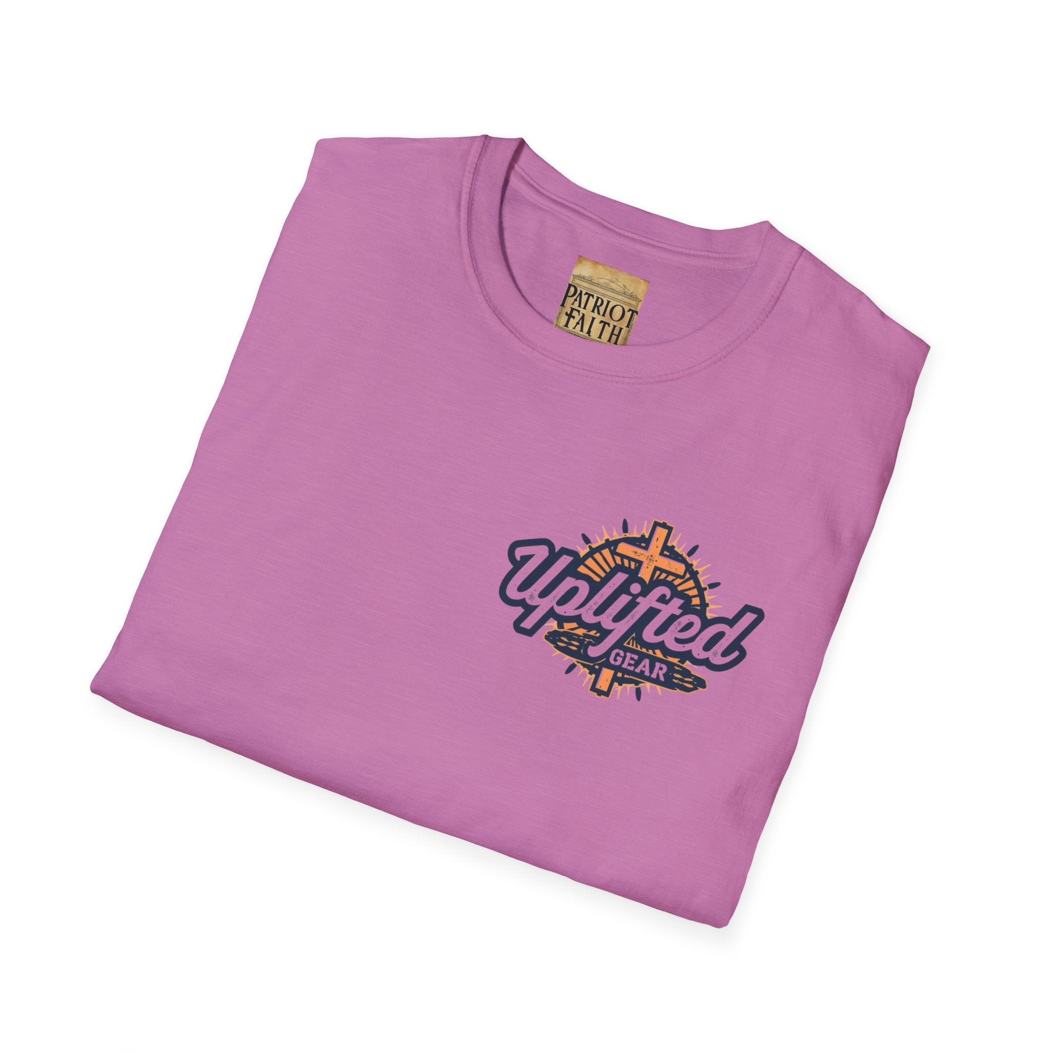 Religious Graphic Tee with Armor Of God Design - Unisex Softstyle T-Shirt Printify