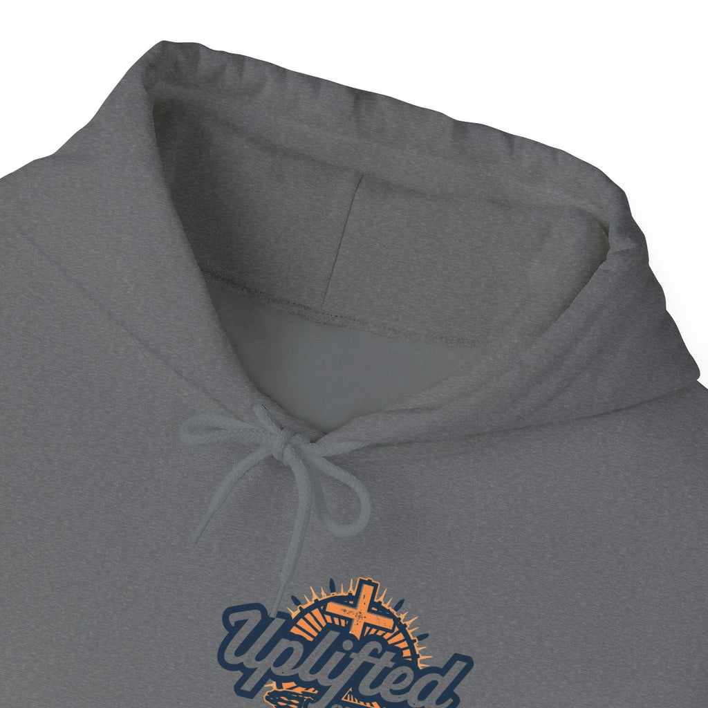 Strong and Courageous Hoodie – Joshua 1:9 Canine Pawprint Desert Christian Hoodie for Dog Lovers Printify