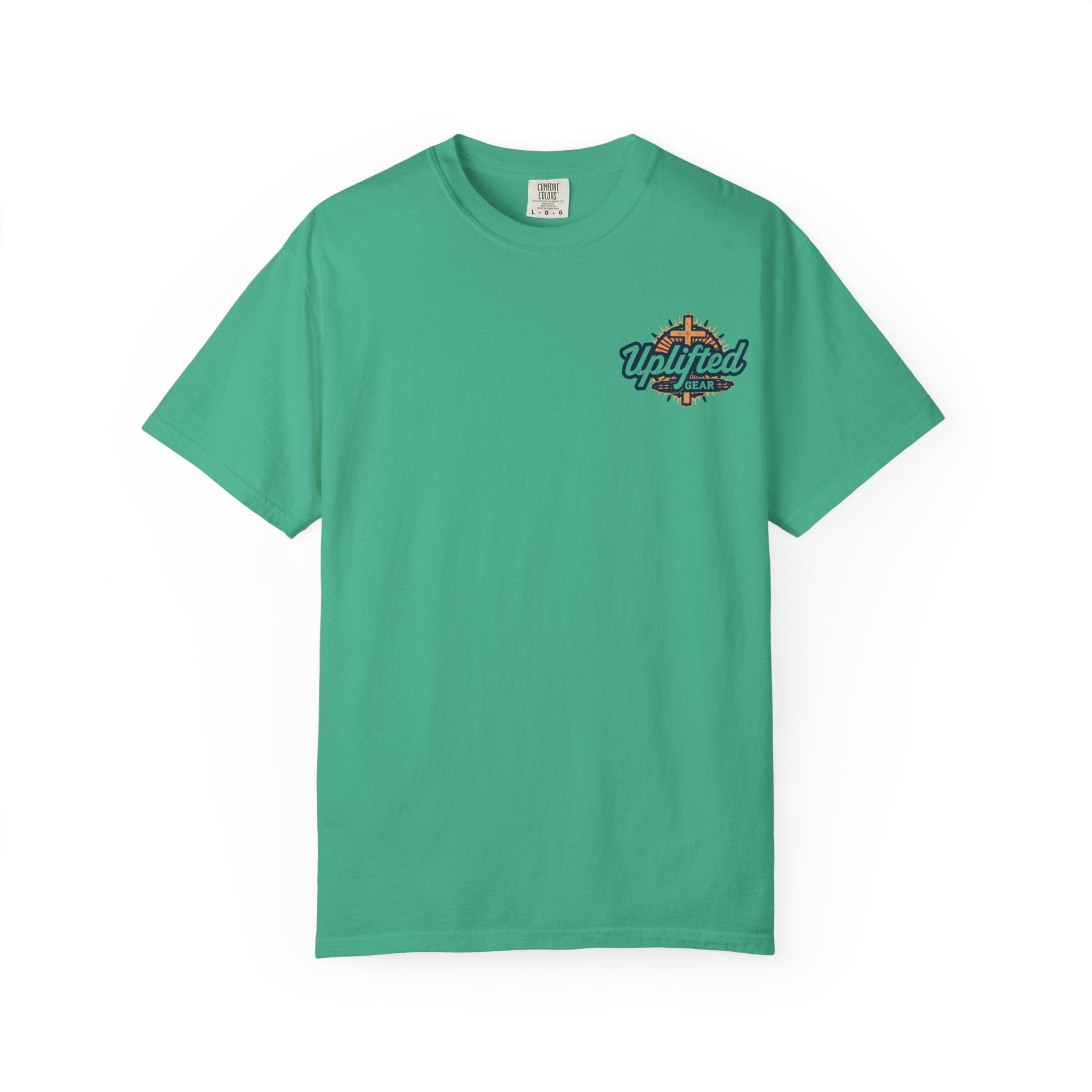 Jesus Is King T-shirt | Modern Typographic Cross Christian T-shirt Printify