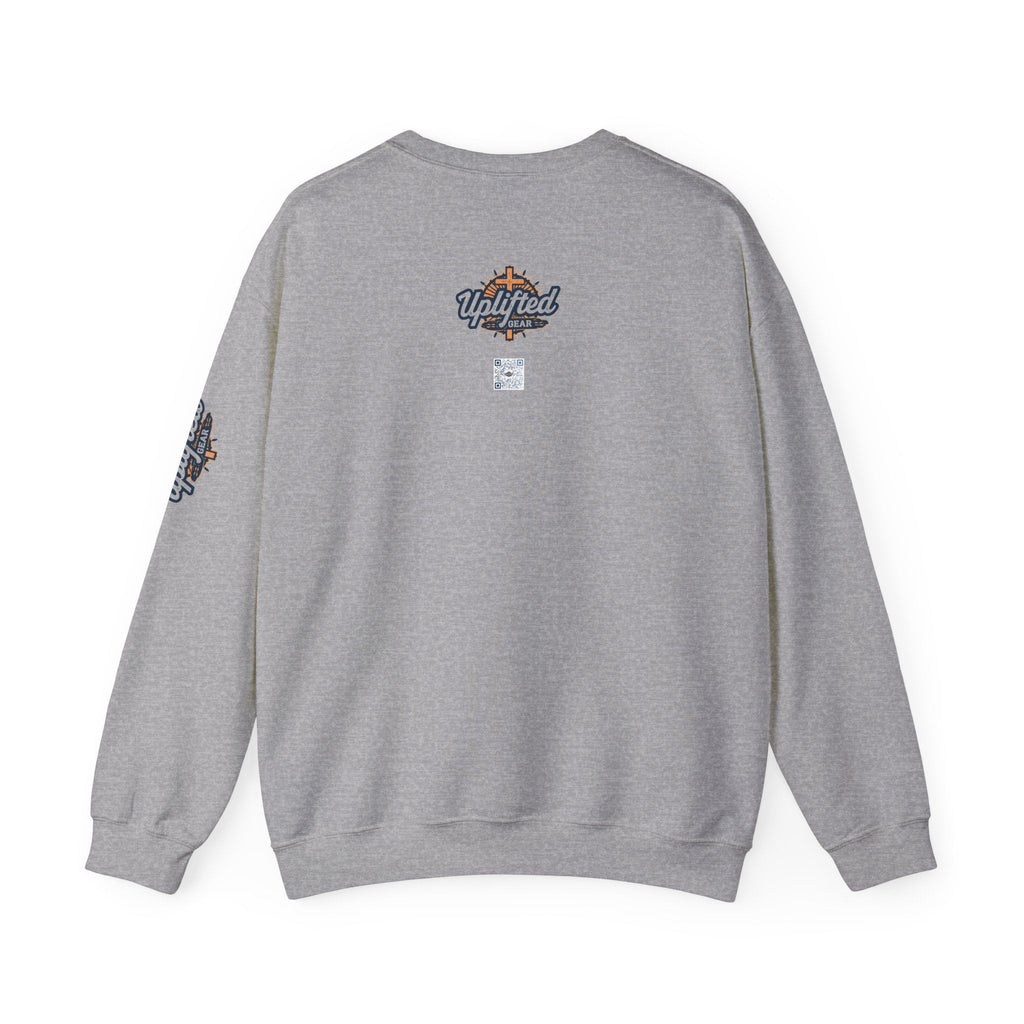 He Is Risen "Life Has Triumphed" Sweatshirt — Easter Resurrection Christian Sweatshirt Printify