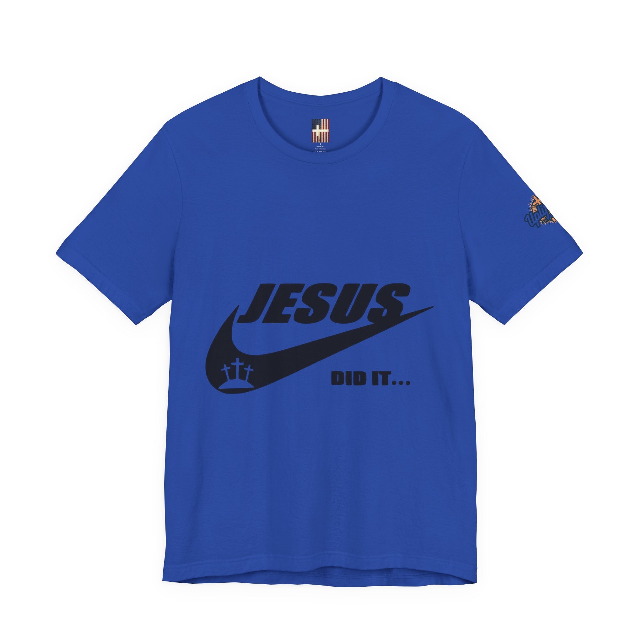 Jesus Did It T-shirt - Funny Christian Parody T-shirt - Faith & Victory Apparel