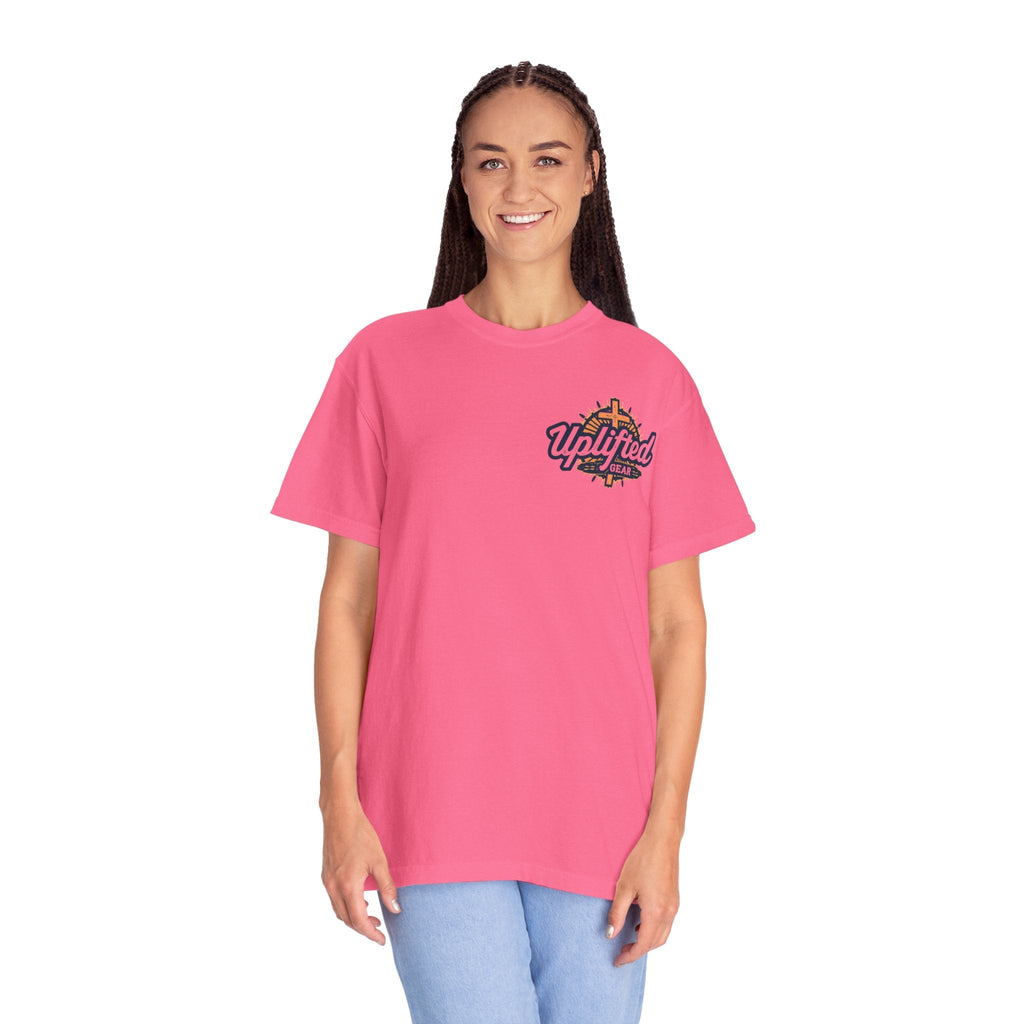 Unto Us a Child is Born T-shirt – Isaiah 9:6 Nativity Manger Scene Christian Christmas T-shirt for Holy Night Faith Printify