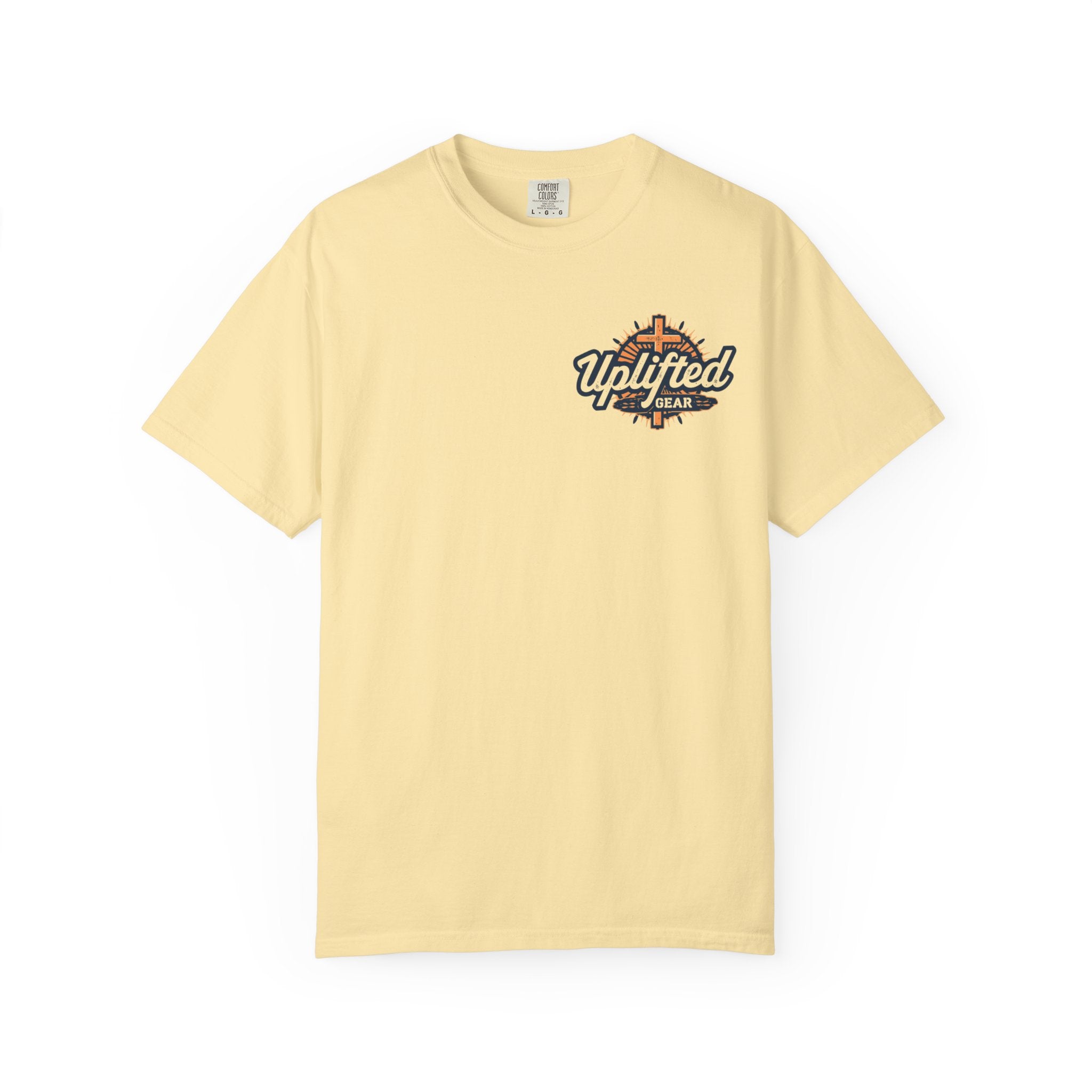 Jesus Ichthys T-shirt – Christian Fish Symbol with Cross & Jesus Inscription T-shirt for Eternal Faith & Streetwear Printify