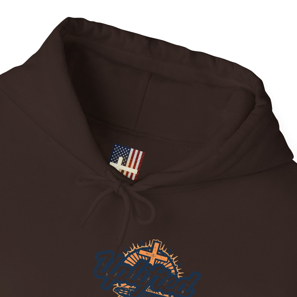 Trust in The Lord Proverbs 3:5-6 Biblical Design Unisex Heavy Blend™ Hooded Sweatshirt Printify