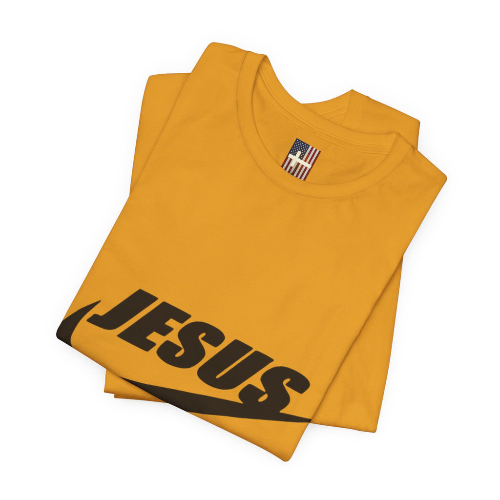 Jesus Did It T-shirt - Funny Christian Parody T-shirt - Faith & Victory Apparel