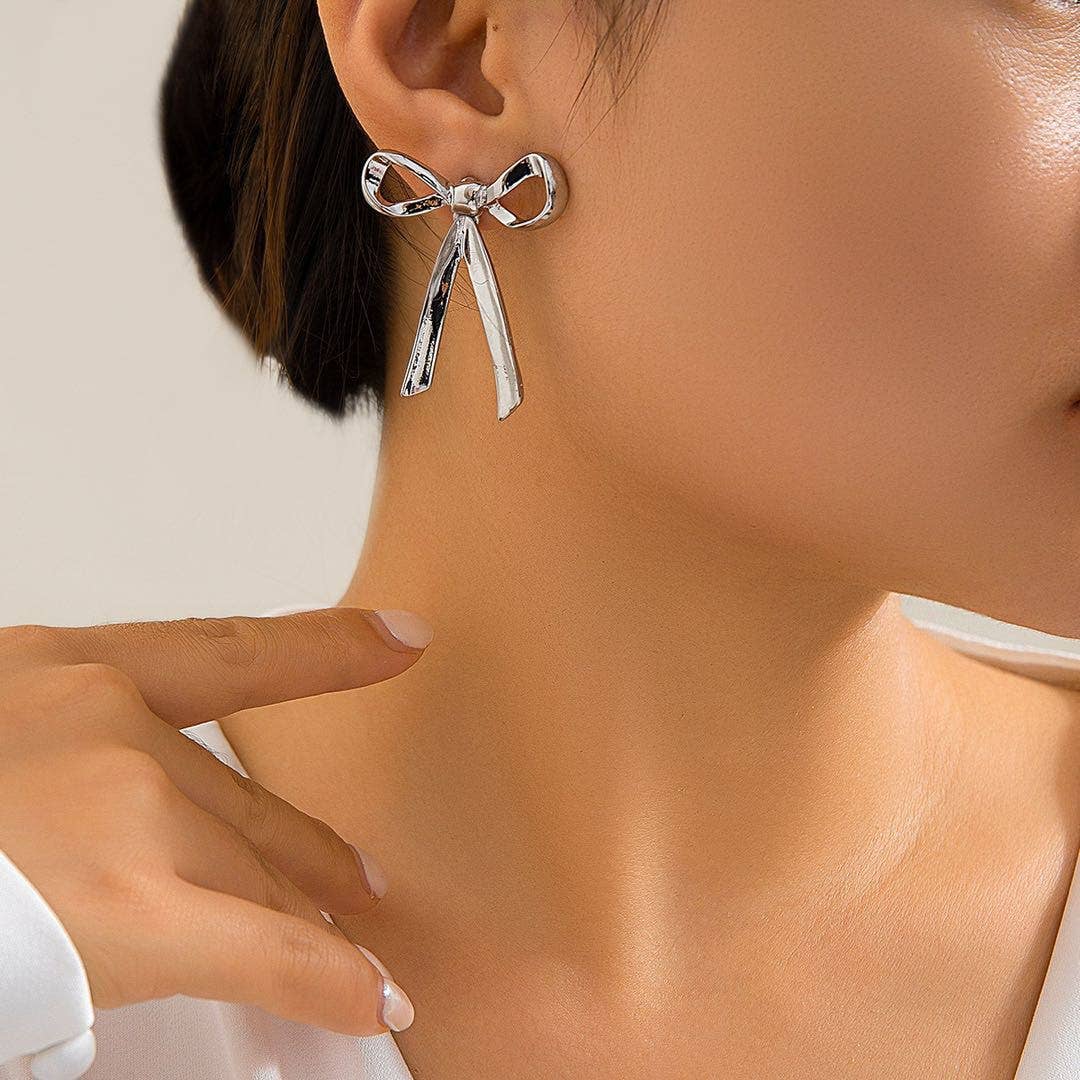 Bow earrings Pretty Little Patriot