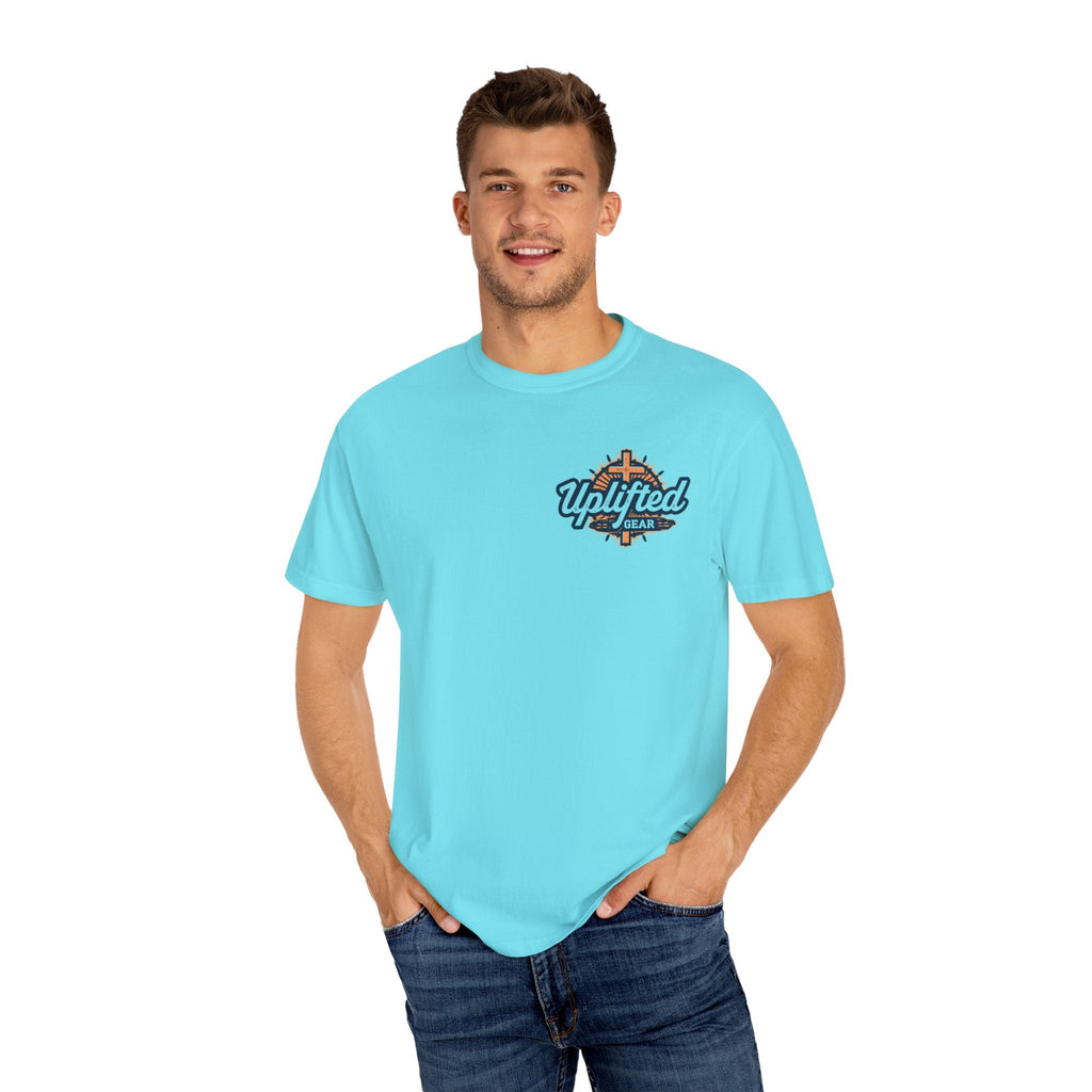 Religious Graphic Armor Of God Design - Unisex Garment-Dyed T-shirt Printify