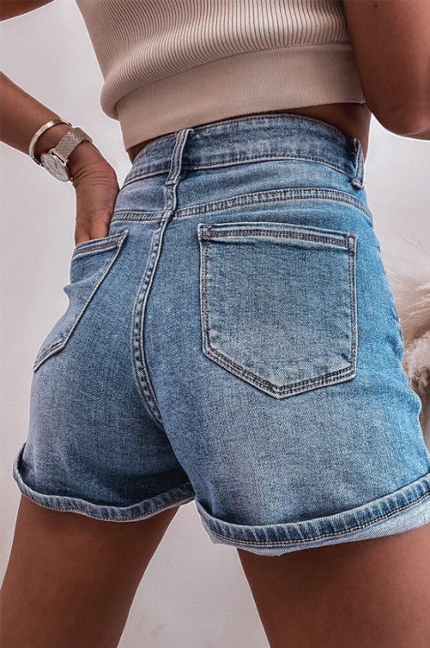 Rhinestone Denim Shorts Pretty Little Patriot