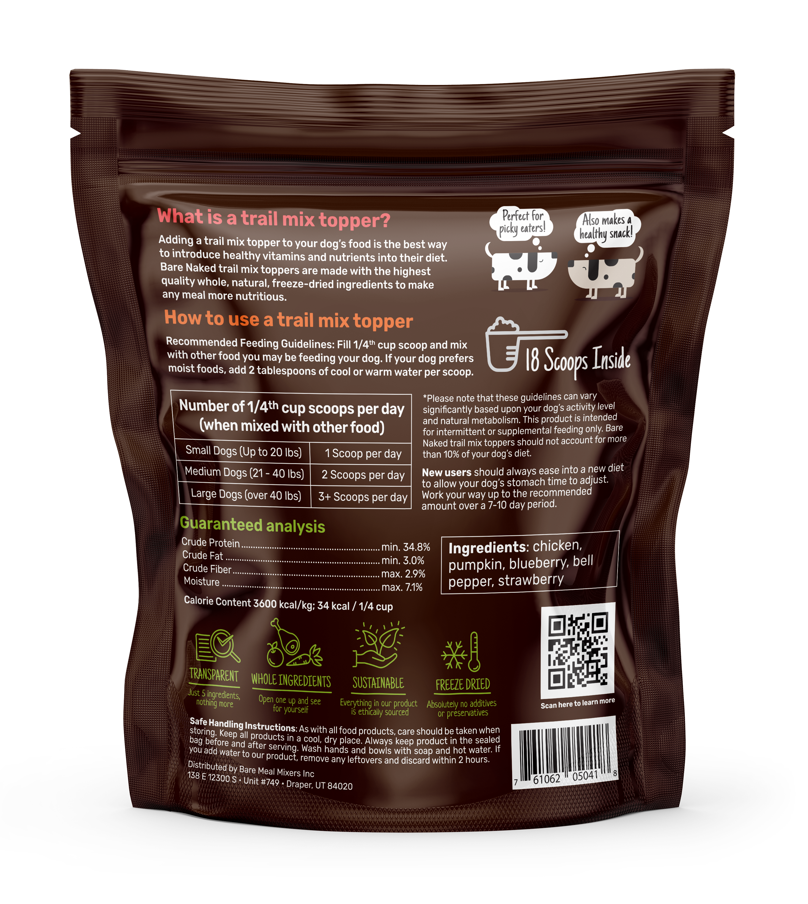 Chicken Mix - 6oz Bare Naked Pet Co.