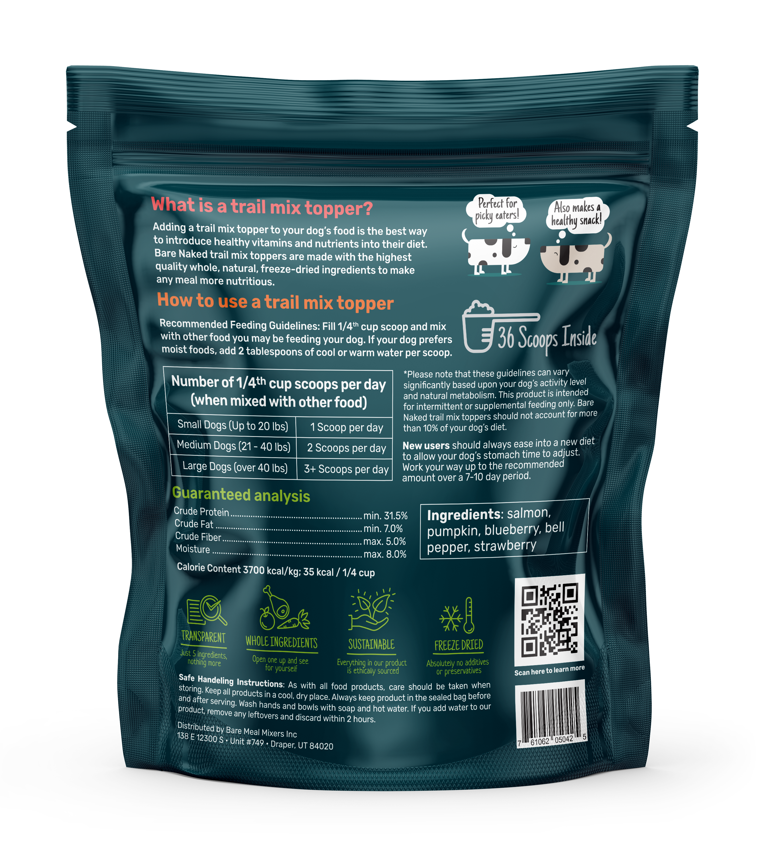 Salmon Mix - 12oz Bare Naked Pet Co.