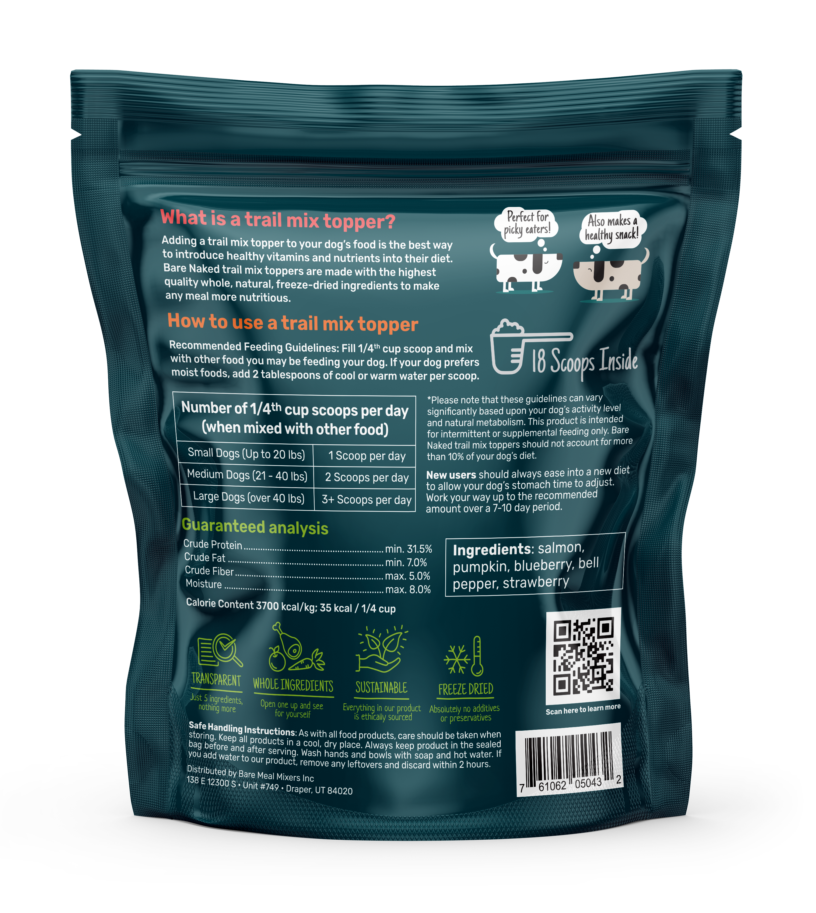 Salmon Mix - 6oz Bare Naked Pet Co.