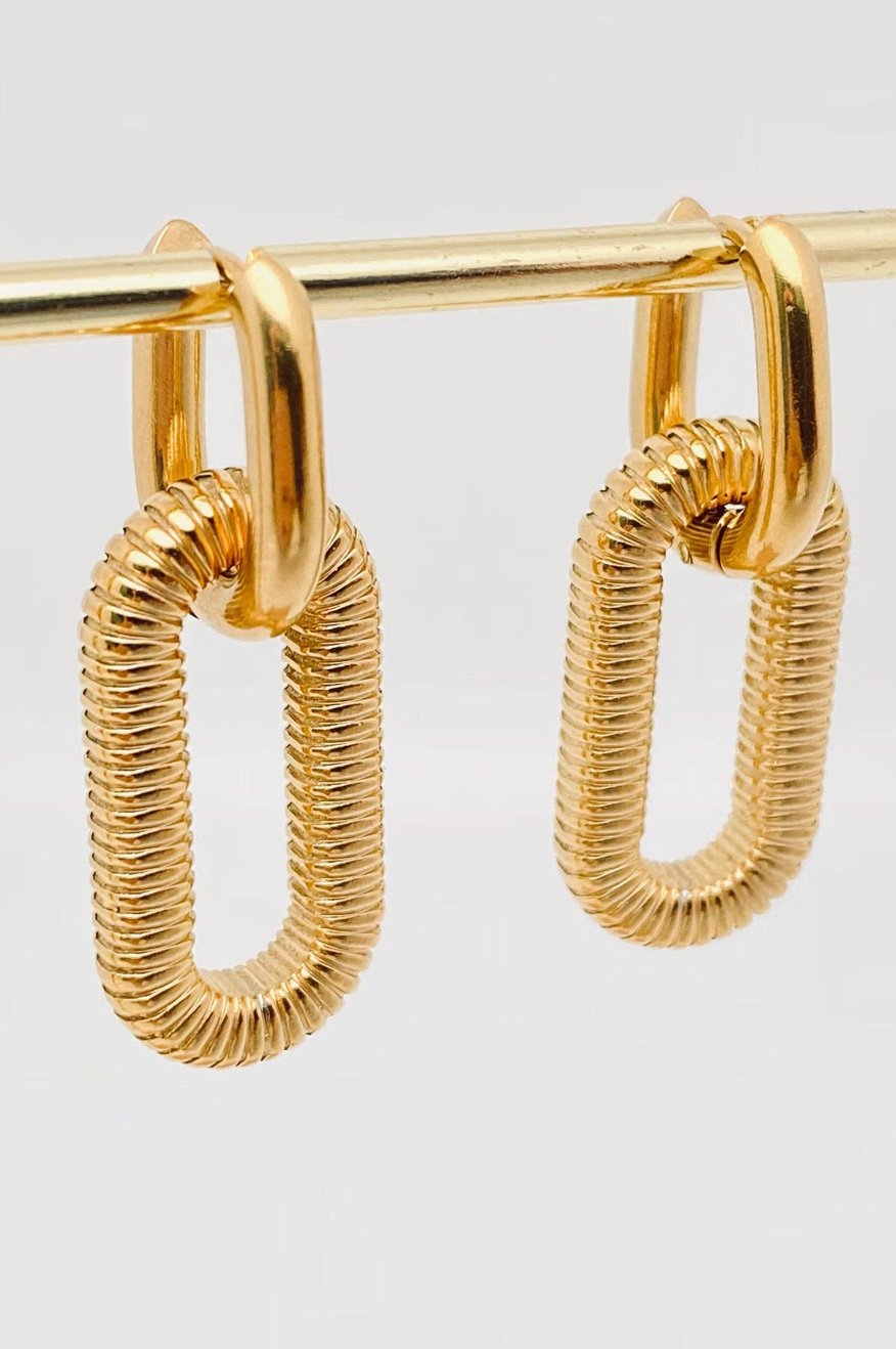 Gold-Plated Earrings - clearance Pretty Little Patriot