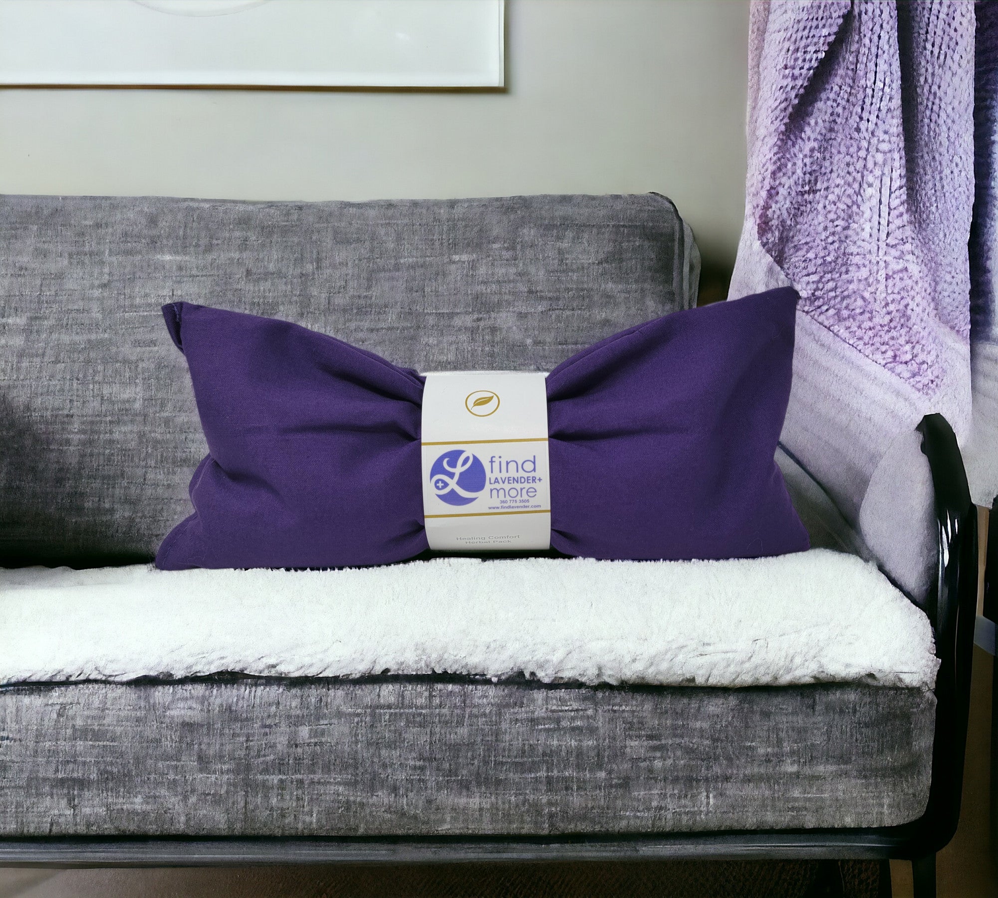 Ultimate Hot & Cold Herbal Neck Pillows - Natural Pain Relief Findlavender.com