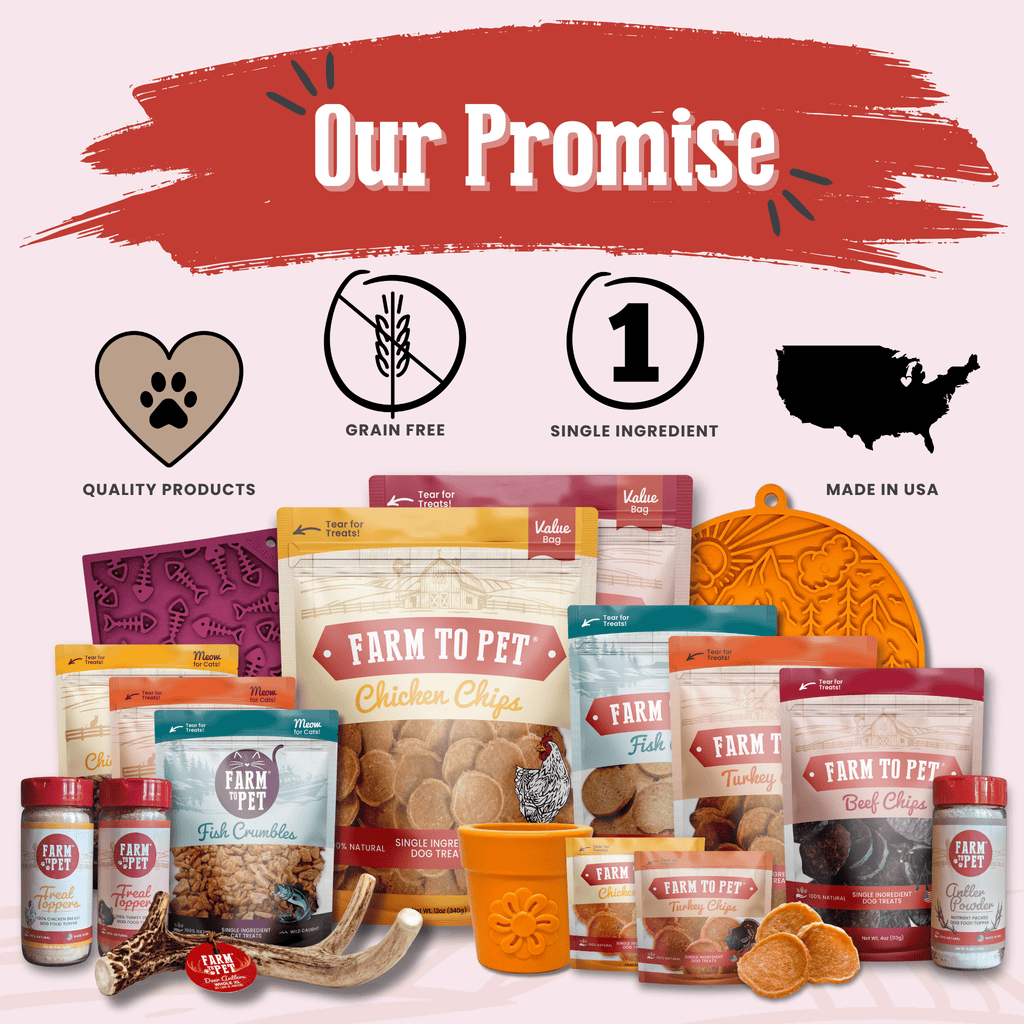 Beef Chips Snack Pack Bundles | Dog Treats for Training & Travel Farm To Pet