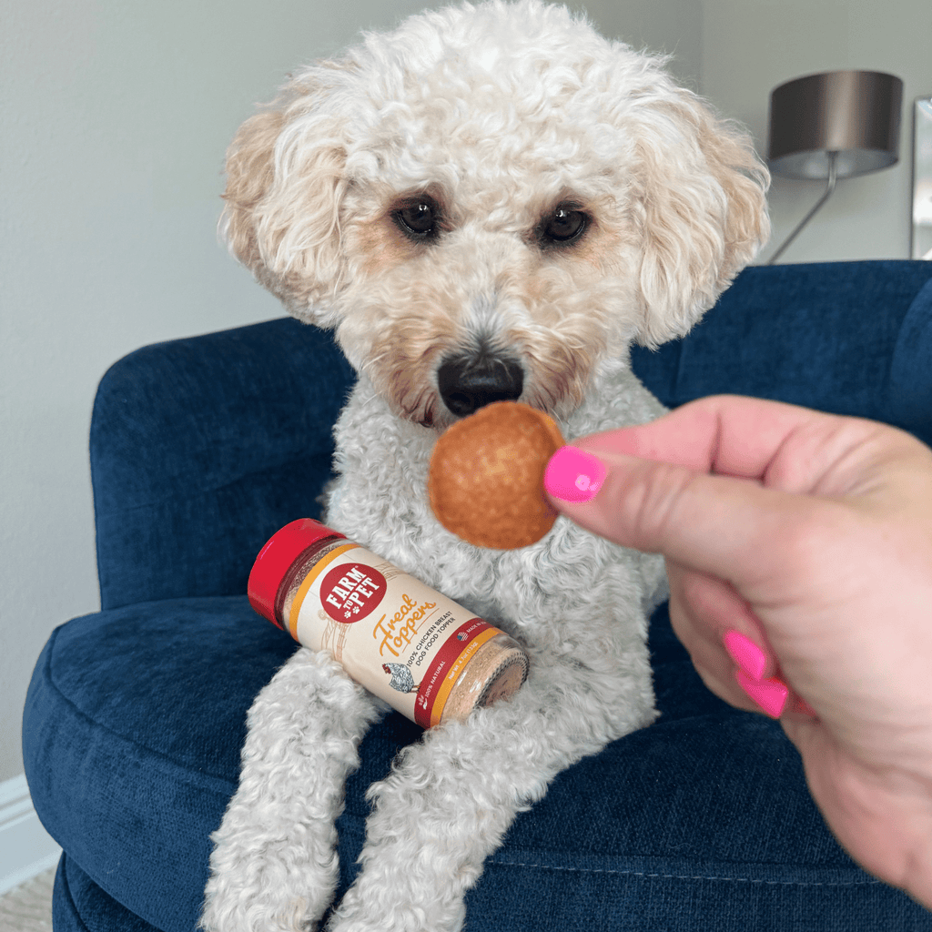 Treat Topper Chicken Dog Food Topper | Healthy Meal Supplement for Dogs Farm To Pet
