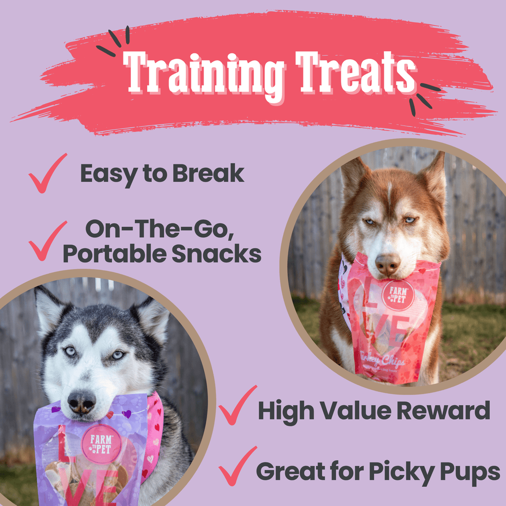 Puppy Love Dog Treat Duo | Poultry Chip Variety Pack Farm To Pet