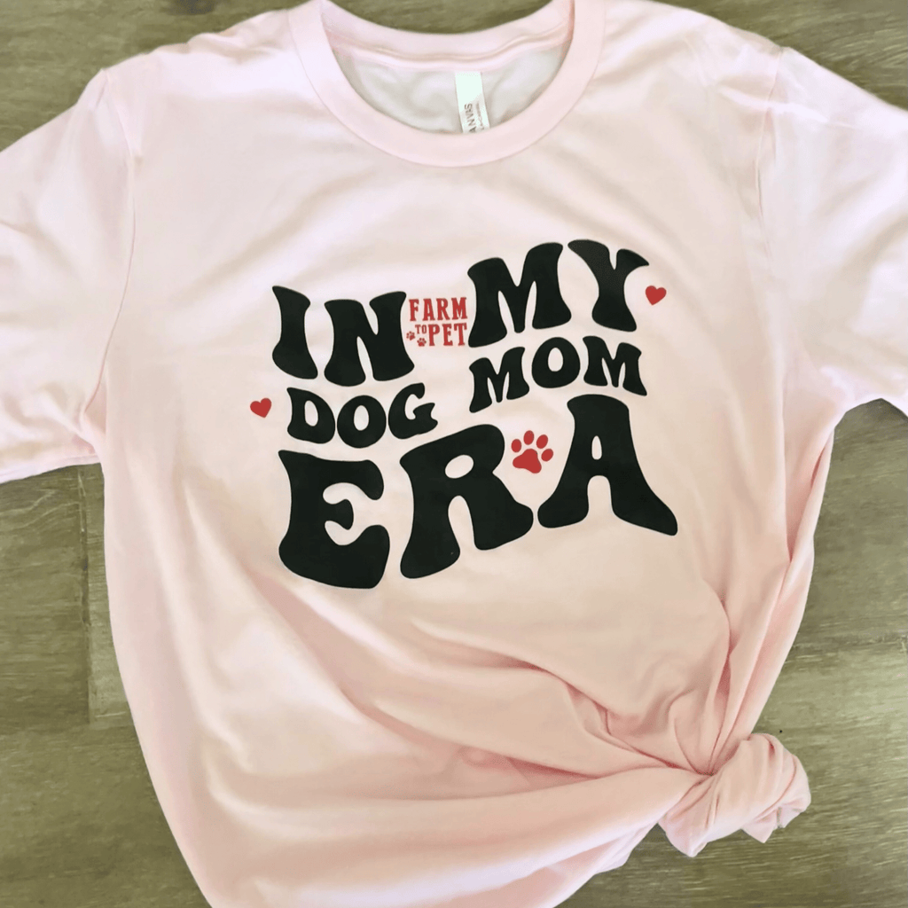 "Dog Mom Era" T-shirt | Paw-fect Gift for Dog Moms Farm To Pet