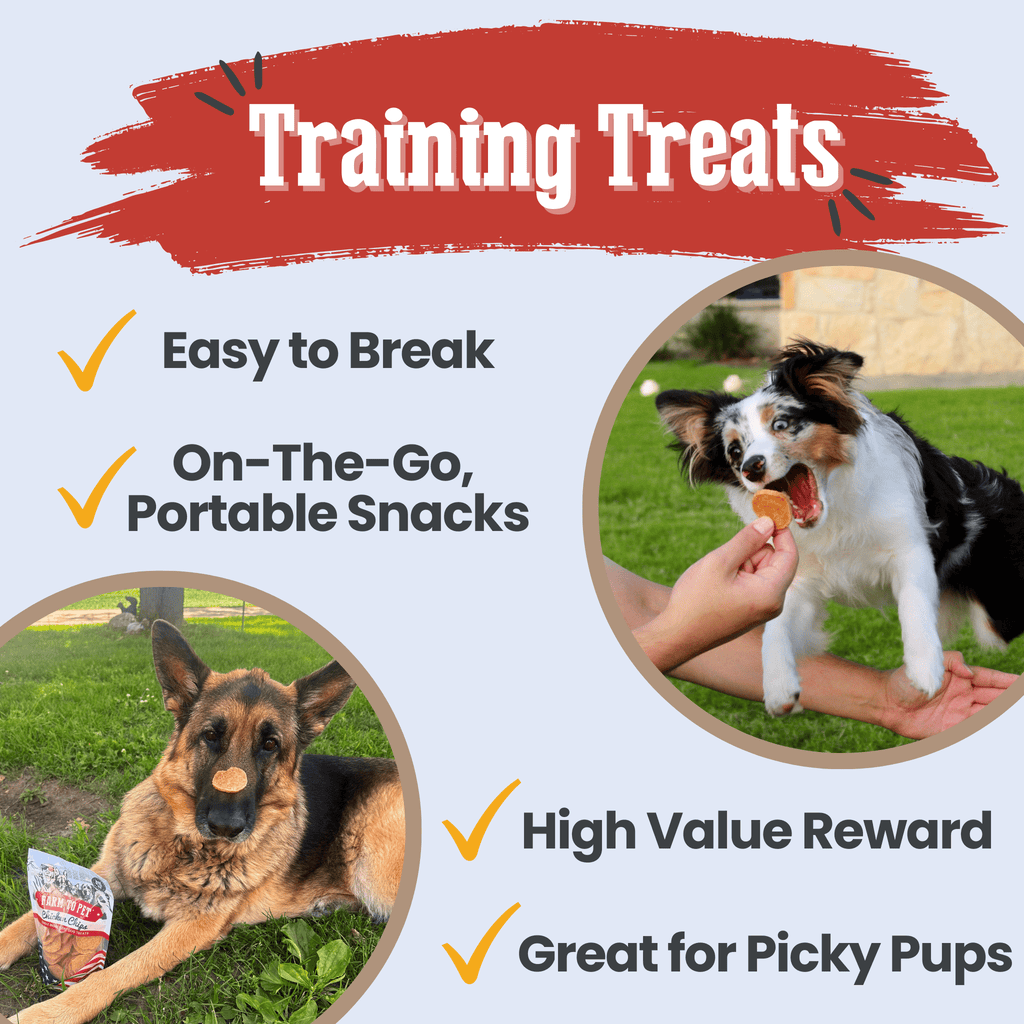 Americana Chicken Chips for Dogs | Celebrate with USA-made Dog Treats Farm To Pet