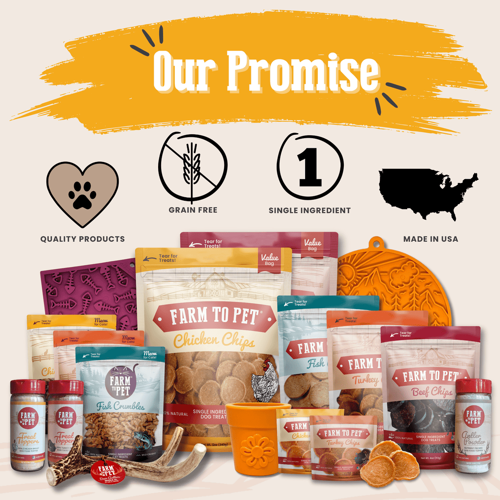 Treat Topper Turkey Dog Food Topper | Healthy Meal Supplement for Dogs Farm To Pet