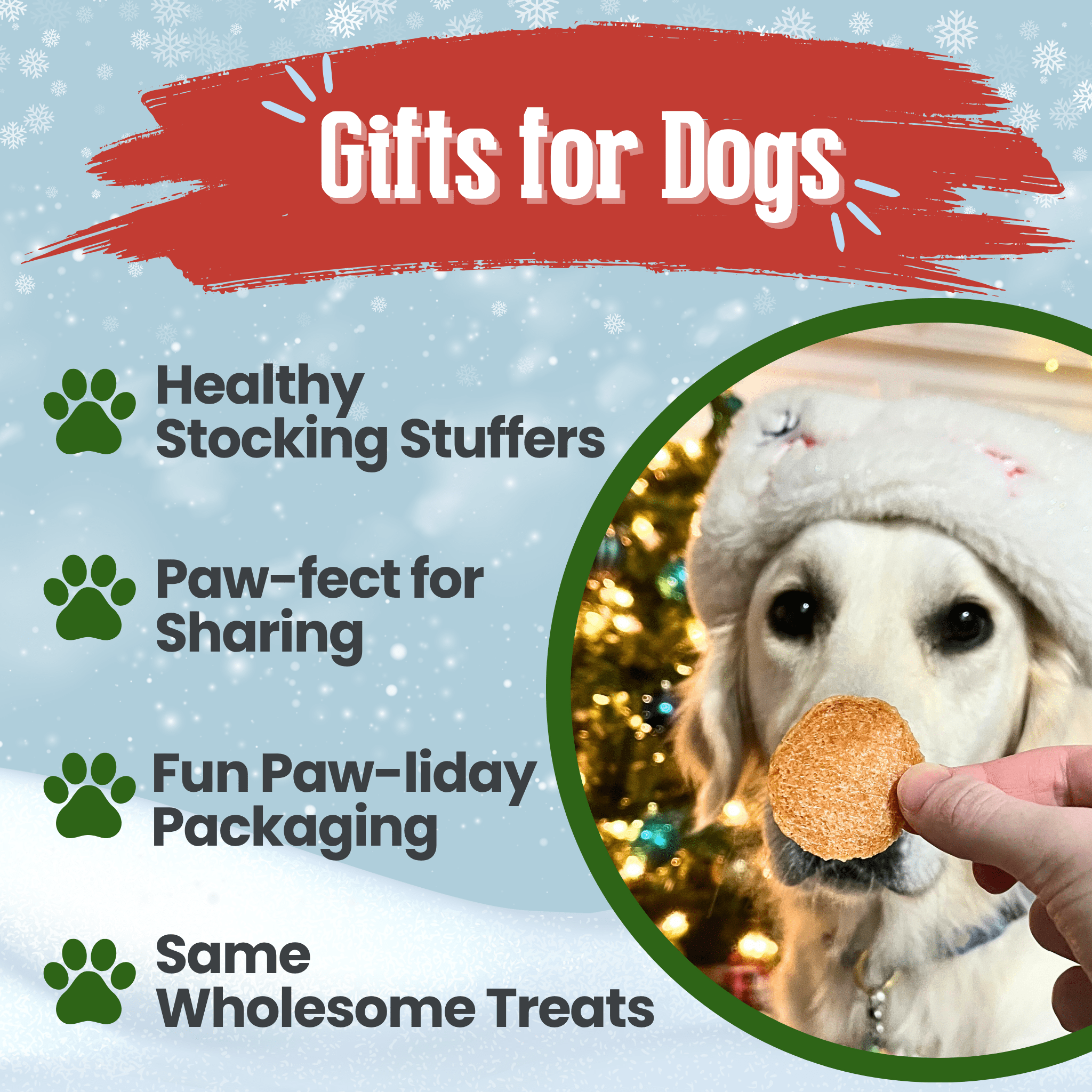 Santa Paws' Chicken Chips Gift Sack Farm To Pet