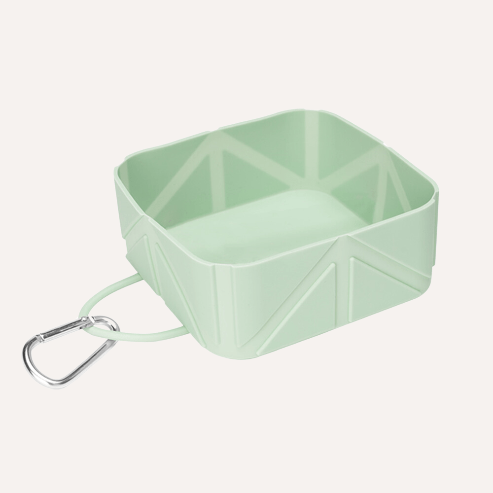 Compact Foldable Pet Food & Water Bowl – Ideal for Travel Tilley + Me