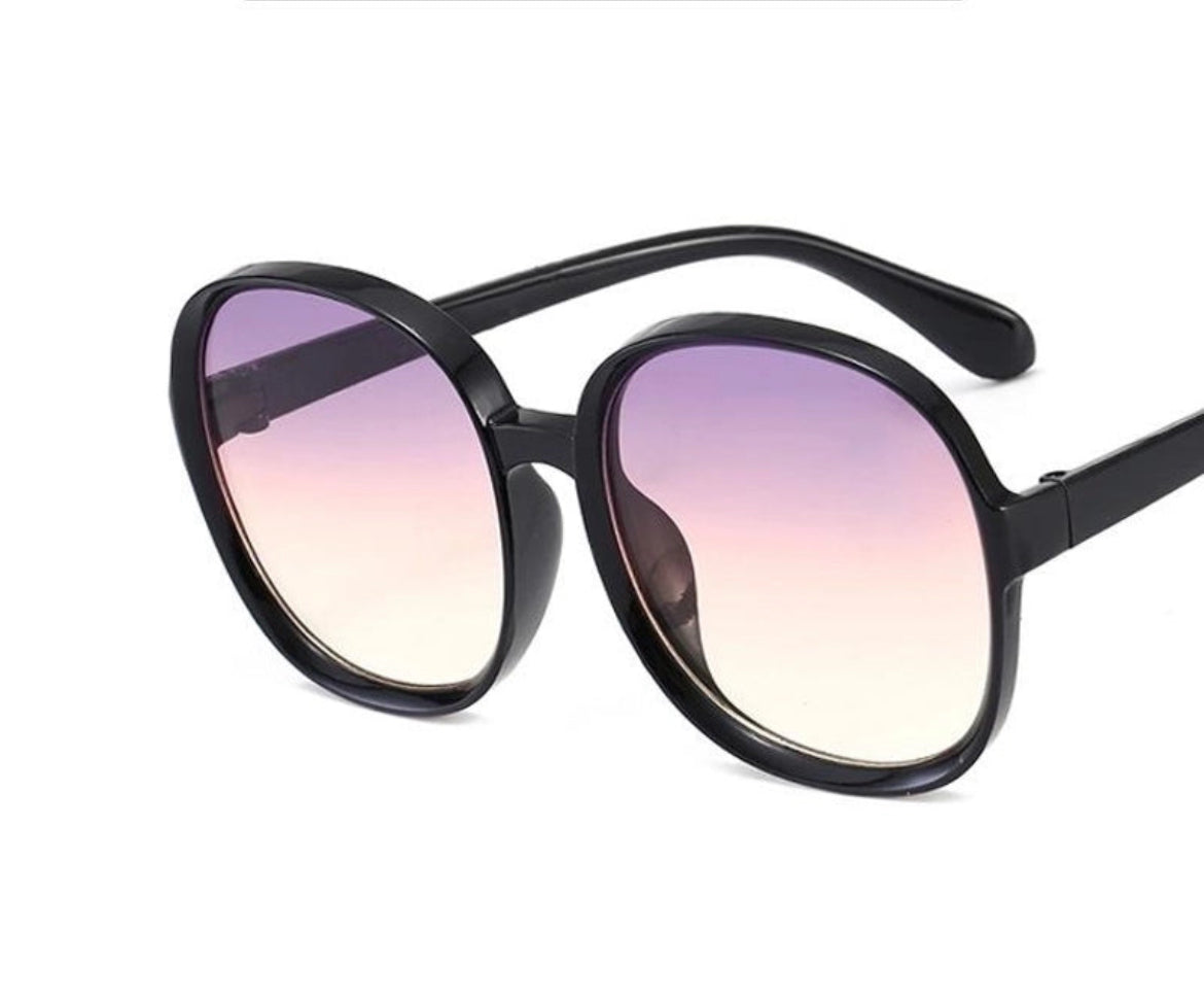 Round Large Frame Wild Sunglasses Pretty Little Patriot