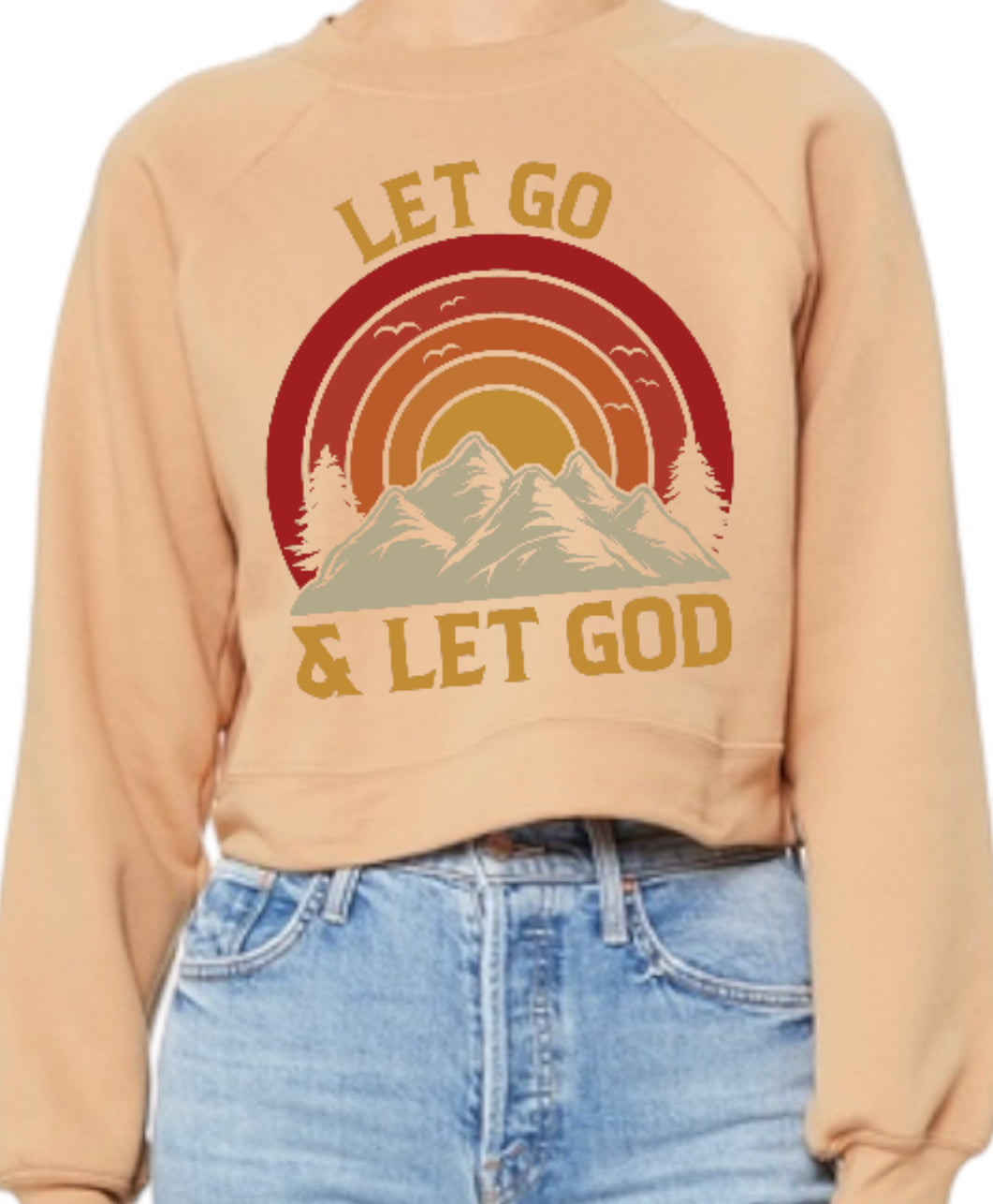 Let go Let God Graphic tee/Sweatshirt Pretty Little Patriot