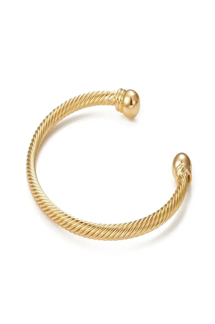 Cable Cuff Bracelet -clearance Pretty Little Patriot