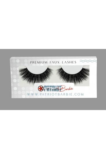 Patriot Barbie Premium Faux Lashes -clearance Pretty Little Patriot