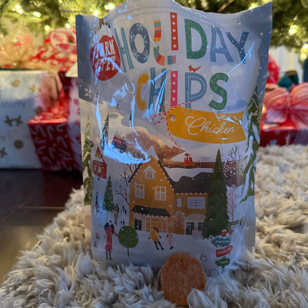Elk The Halls Antler Chew & Dog Treat Box Farm To Pet