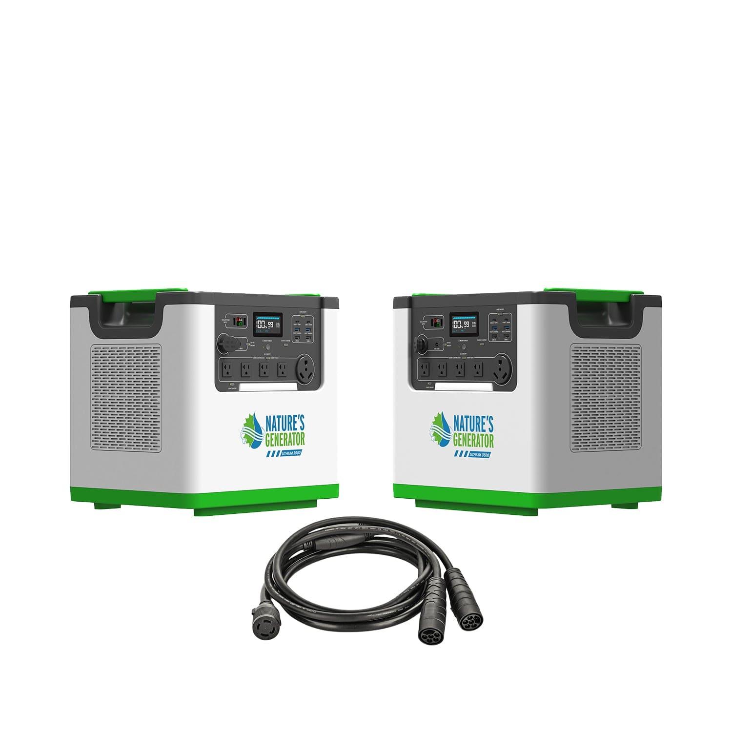 Nature's Generator Lithium 3600 Power Station Nature's Generator