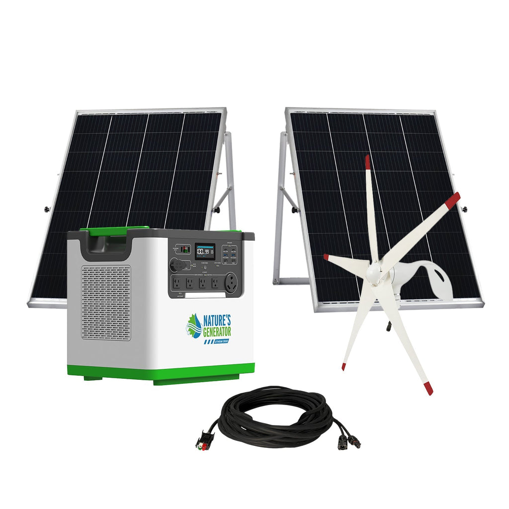 Nature's Generator Lithium 3600 Solar and Wind Generator Nature's Generator