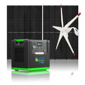 Nature's Generator Lithium 6000 with Solar Panels and Wind Turbine Nature's Generator