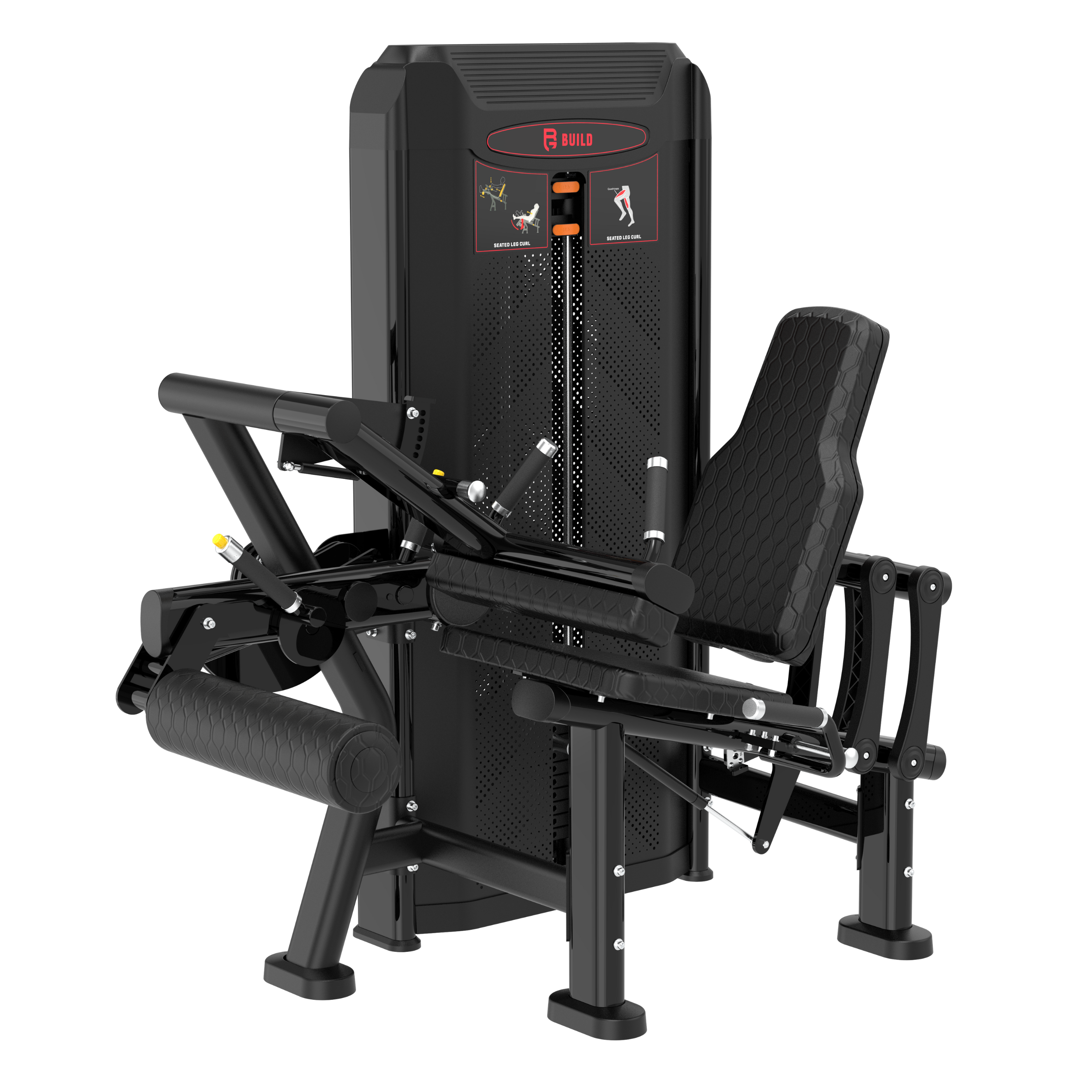 BUILD Fractal Series Seated Leg Curl (New) CTX Home Gyms