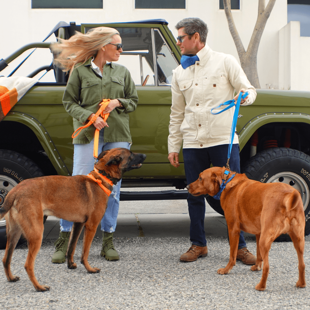 Hemp Cotton Dog Leash - Durable, Sustainable, Adjustable, Lightweight & Soft Tilley + Me