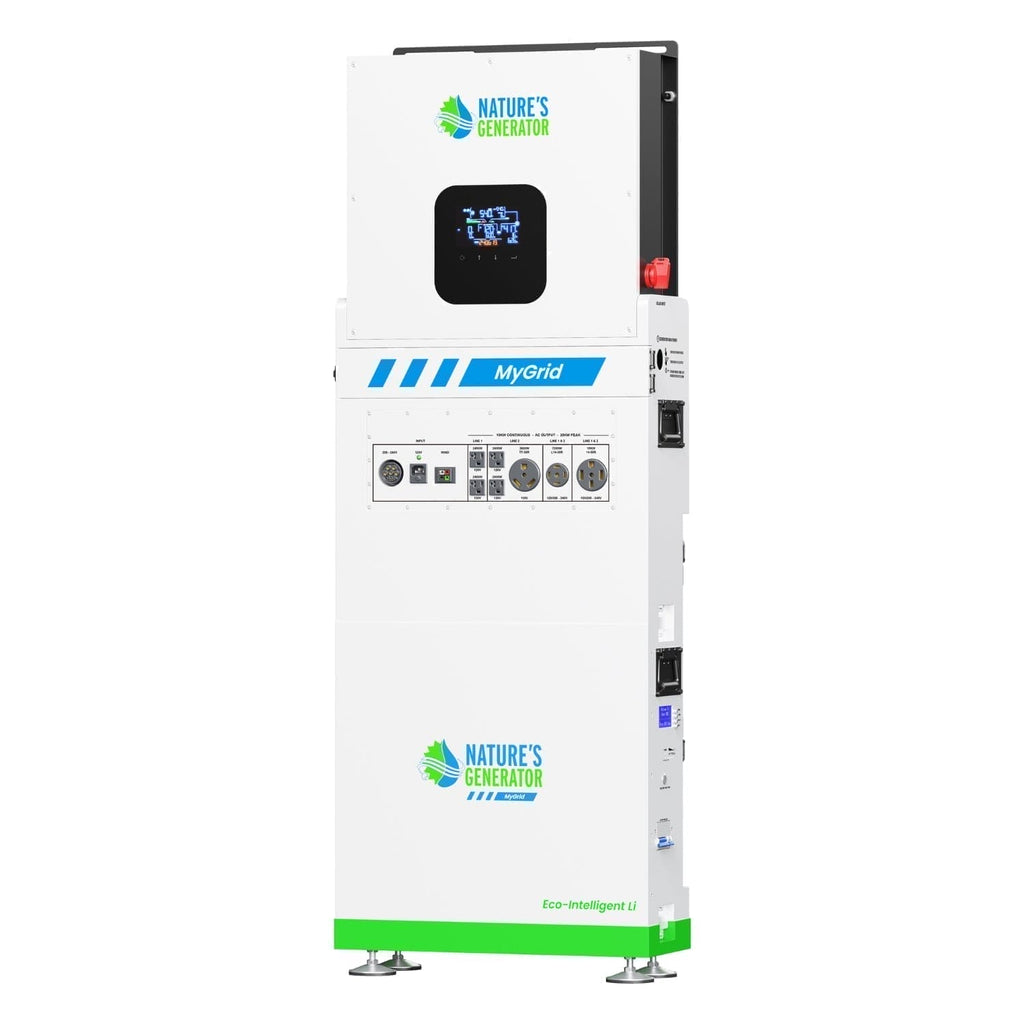 MyGrid 10K Solar Generator for Home Nature's Generator