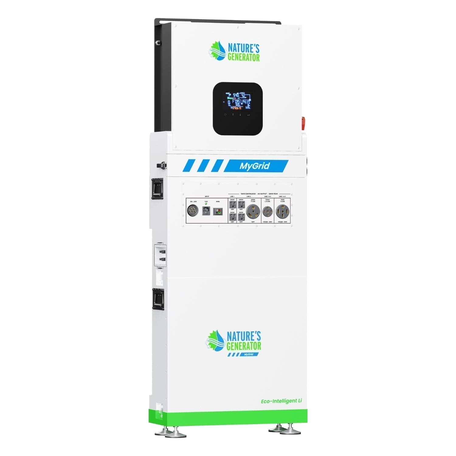 MyGrid 10K Solar and Wind Generator for Home Nature's Generator