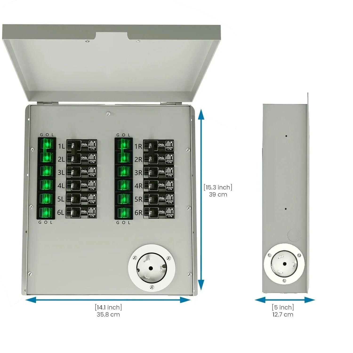 Refurbished - Nature's Generator Power Transfer Kit 12 Circuit 120/240V 50A Nature's Generator