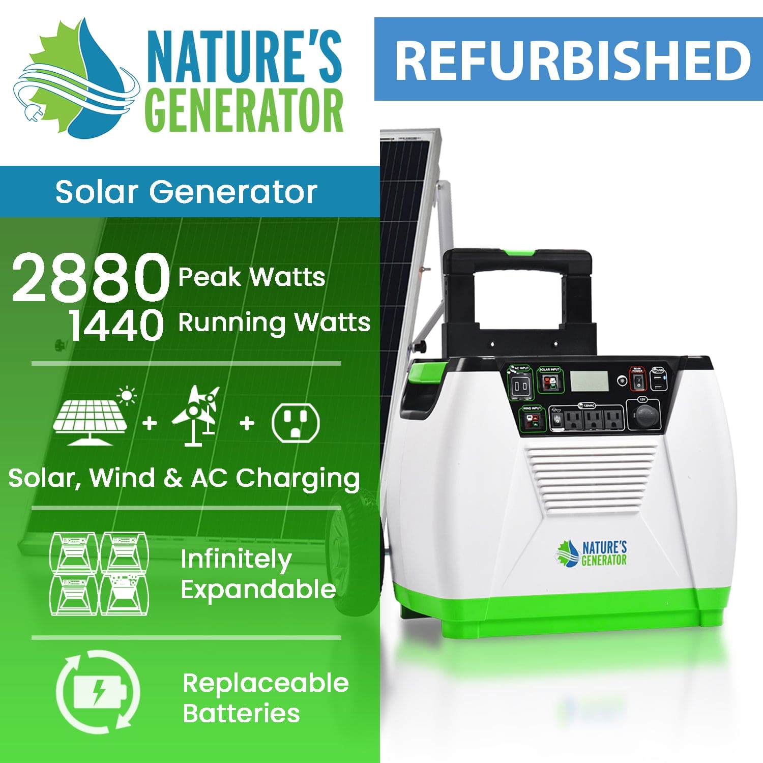 REFURBISHED - Nature's Generator - Gold System Nature's Generator