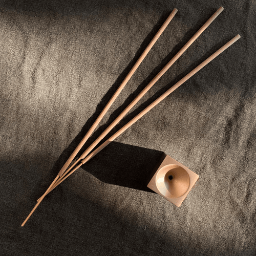 Brass Cube Incense Holder - Minimalist & Stylish Design Tilley + Me